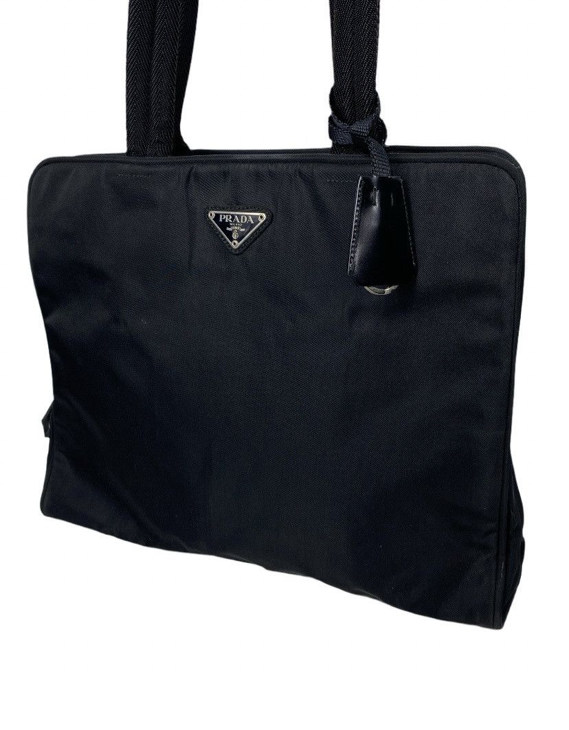 Prada Prada Tessuto Nero Nylon Shoulder Bag Size ONE SIZE - 1 Thumbnail