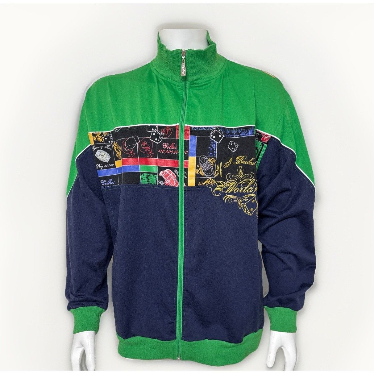 Other Johnny Blaze Track Jacket Mens XL Full Zip Gambling Man If I Size US XL / EU 56 / 4 - 1 Thumbnail
