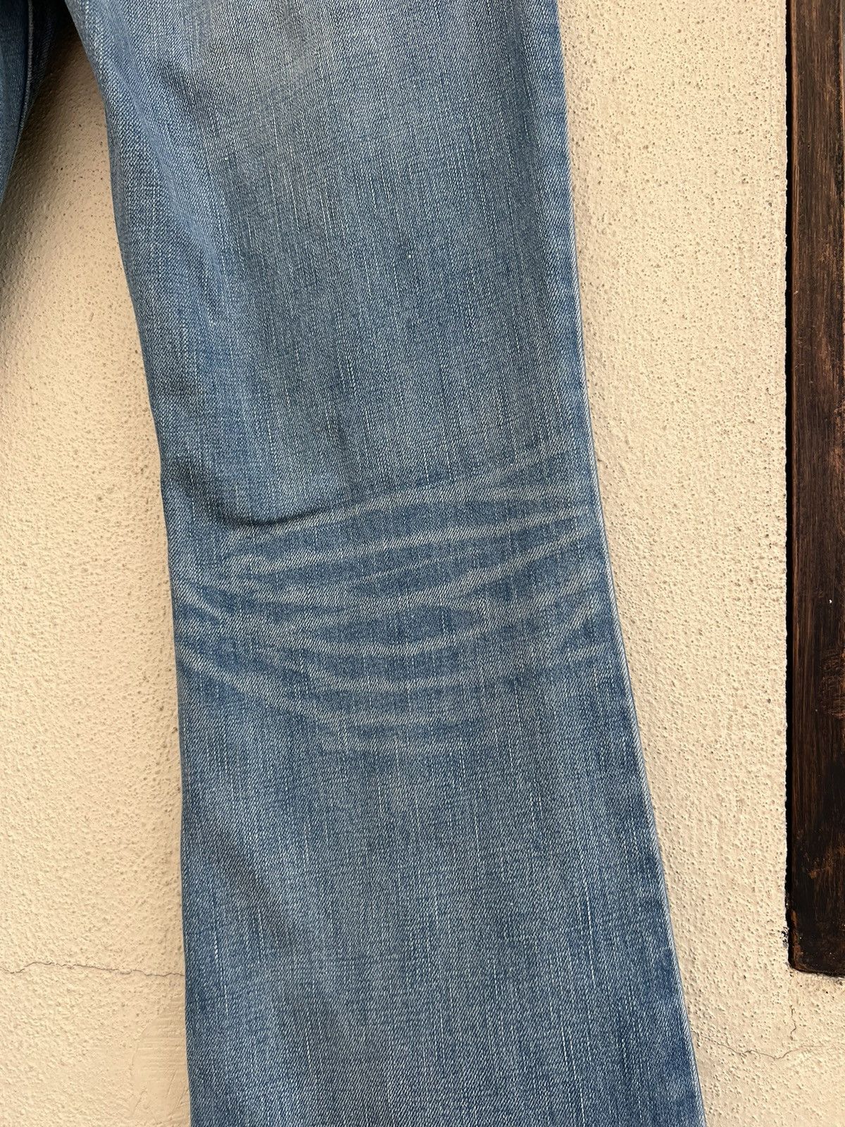 Theory Vintage Theory Distress Denim Boot Cut Jeans Size US 32 / EU 48 - 19 Thumbnail