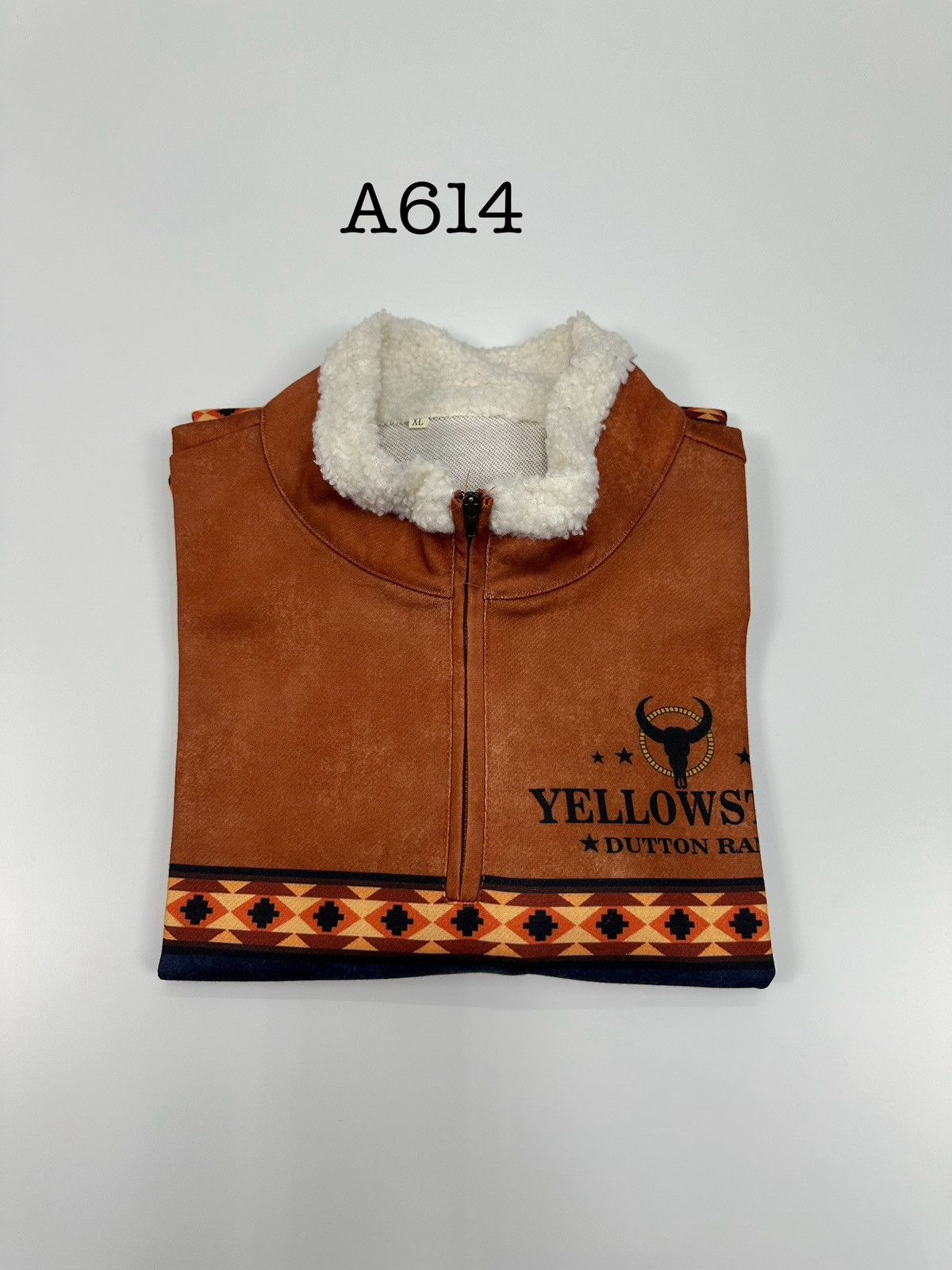 Vintage Vintage Native Yellow Stone Bulls Printed Sweatshirt A614 Size US XL / EU 56 / 4 - 9 Thumbnail