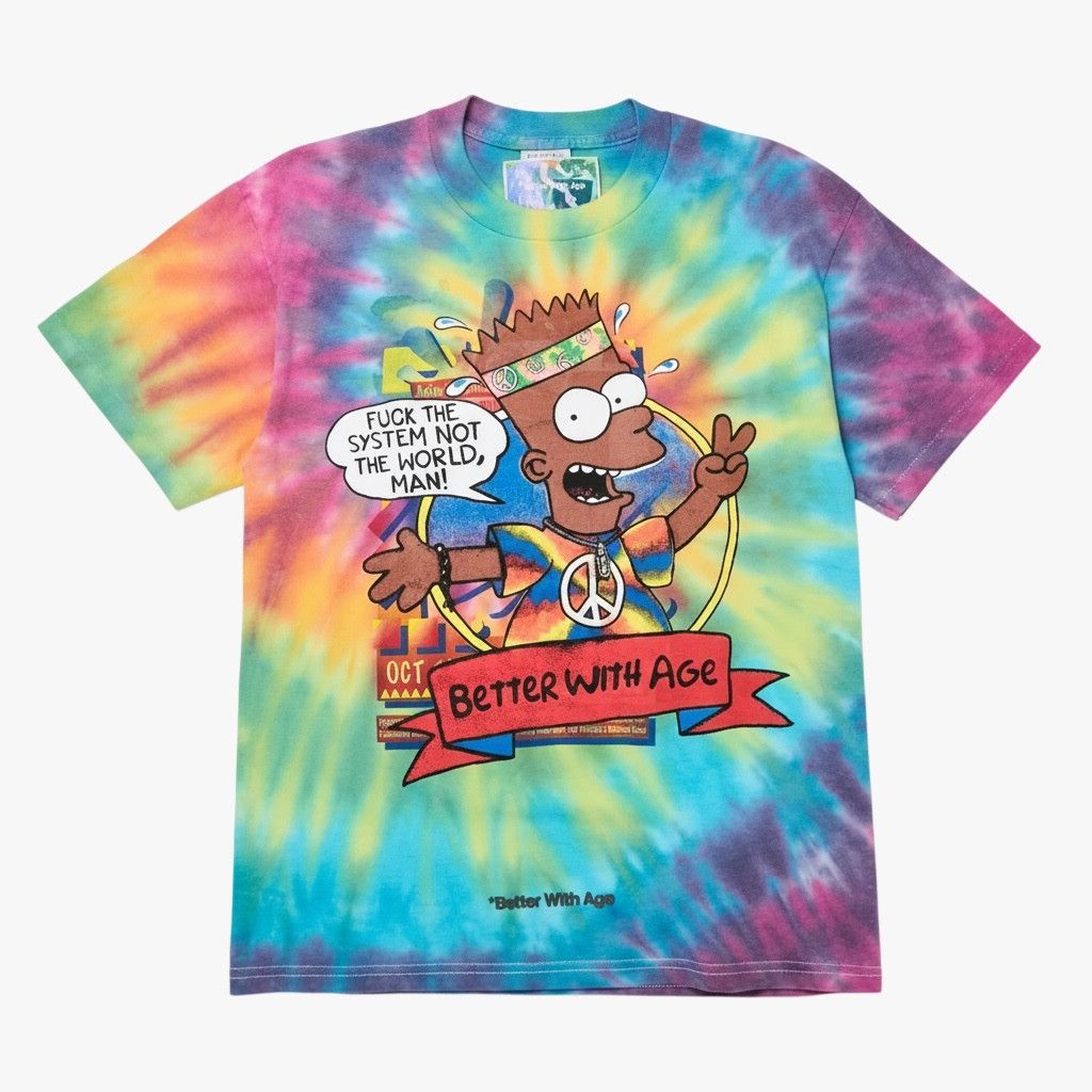Better With Age Better With Age 'Worser' Tie Dye Tee Size US M / EU 48-50 / 2 - 1 Preview