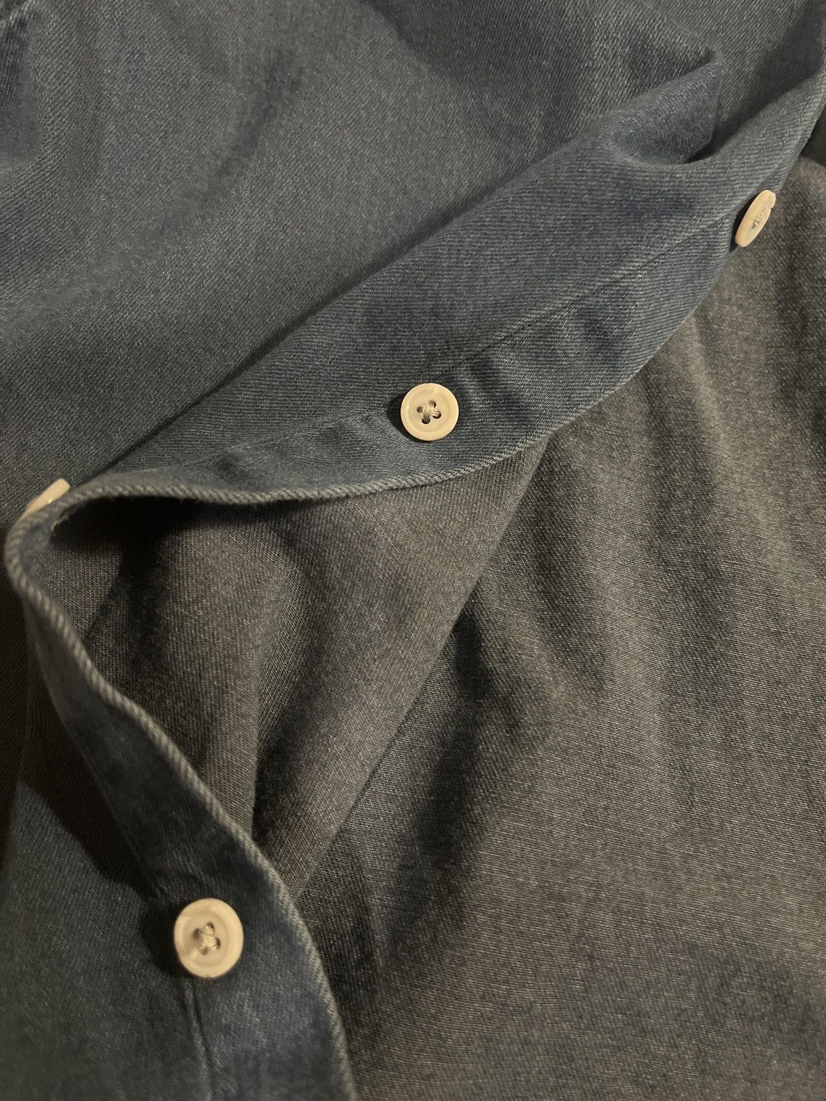 Saturdays NYC Dark denim button down shirt Size US S / EU 44-46 / 1 - 3 Thumbnail