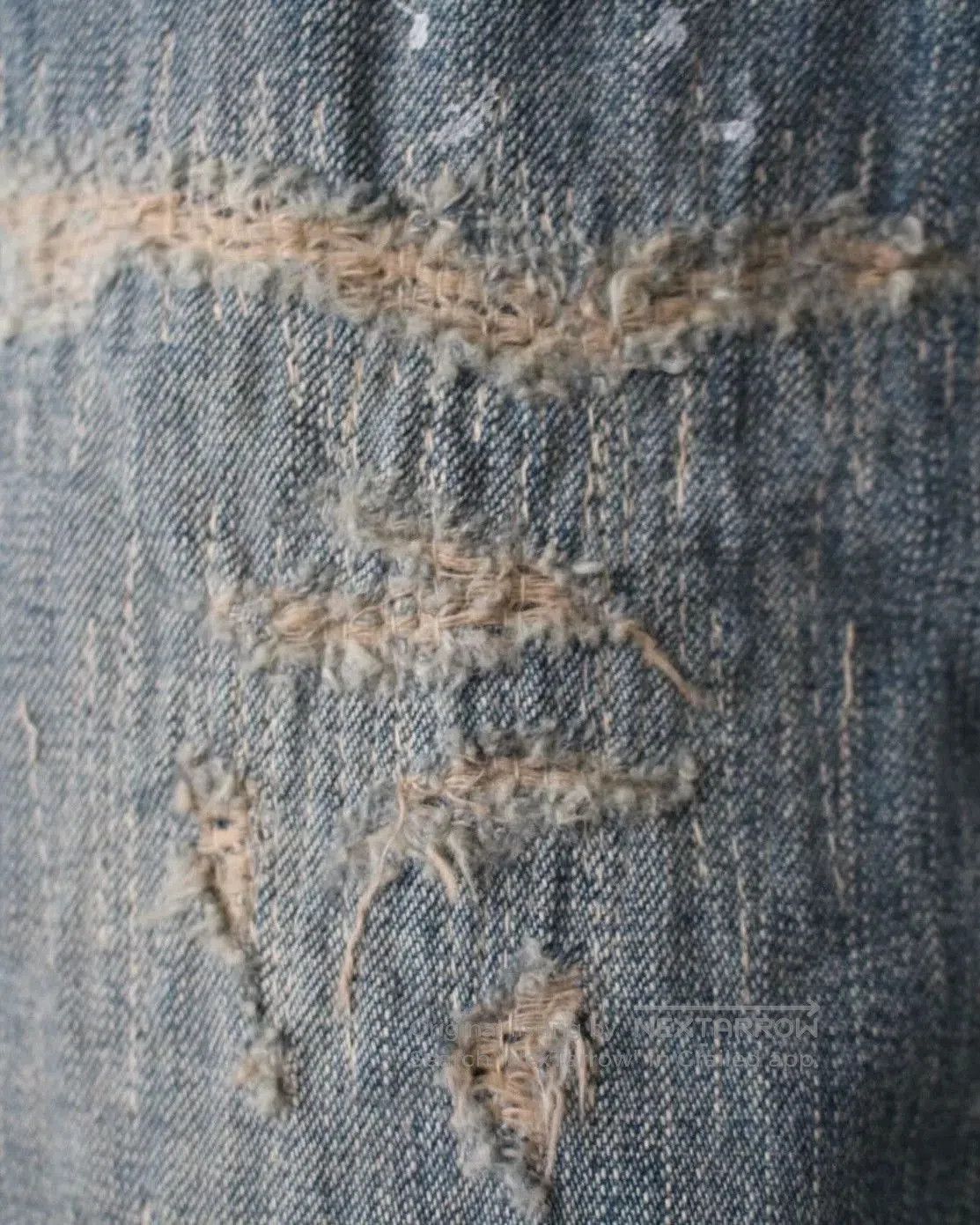 DIGAWEL distressed denim pants for fall and winter. Size US 30 / EU 46 - 9 Thumbnail