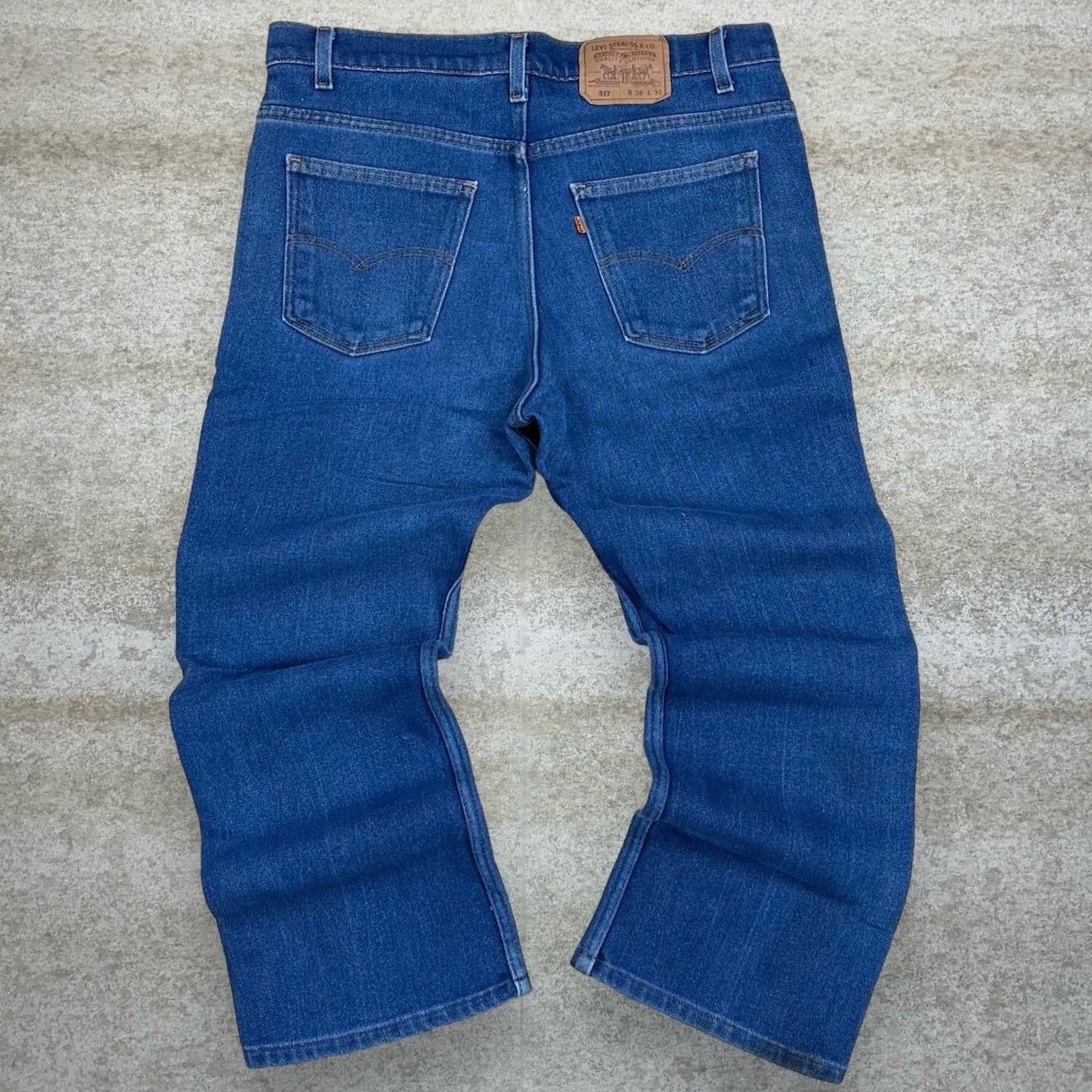 Levi's Vintage 90s Orange Tab Levis Jeans 38x30 Bootcut Dark Wash Size US 38 / EU 54 - 1 Thumbnail