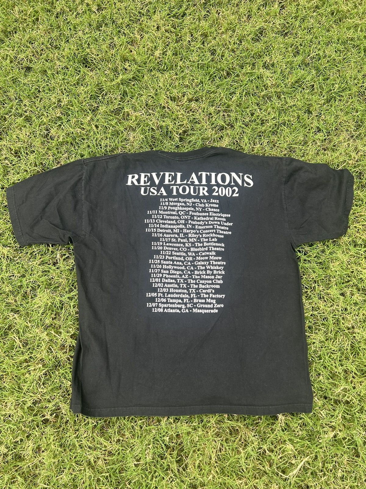 Band Tees × Vintage Vintage Y2k 2002 VADER Revelations Metal Band Cygnus Size US XL / EU 56 / 4 - 4 Thumbnail