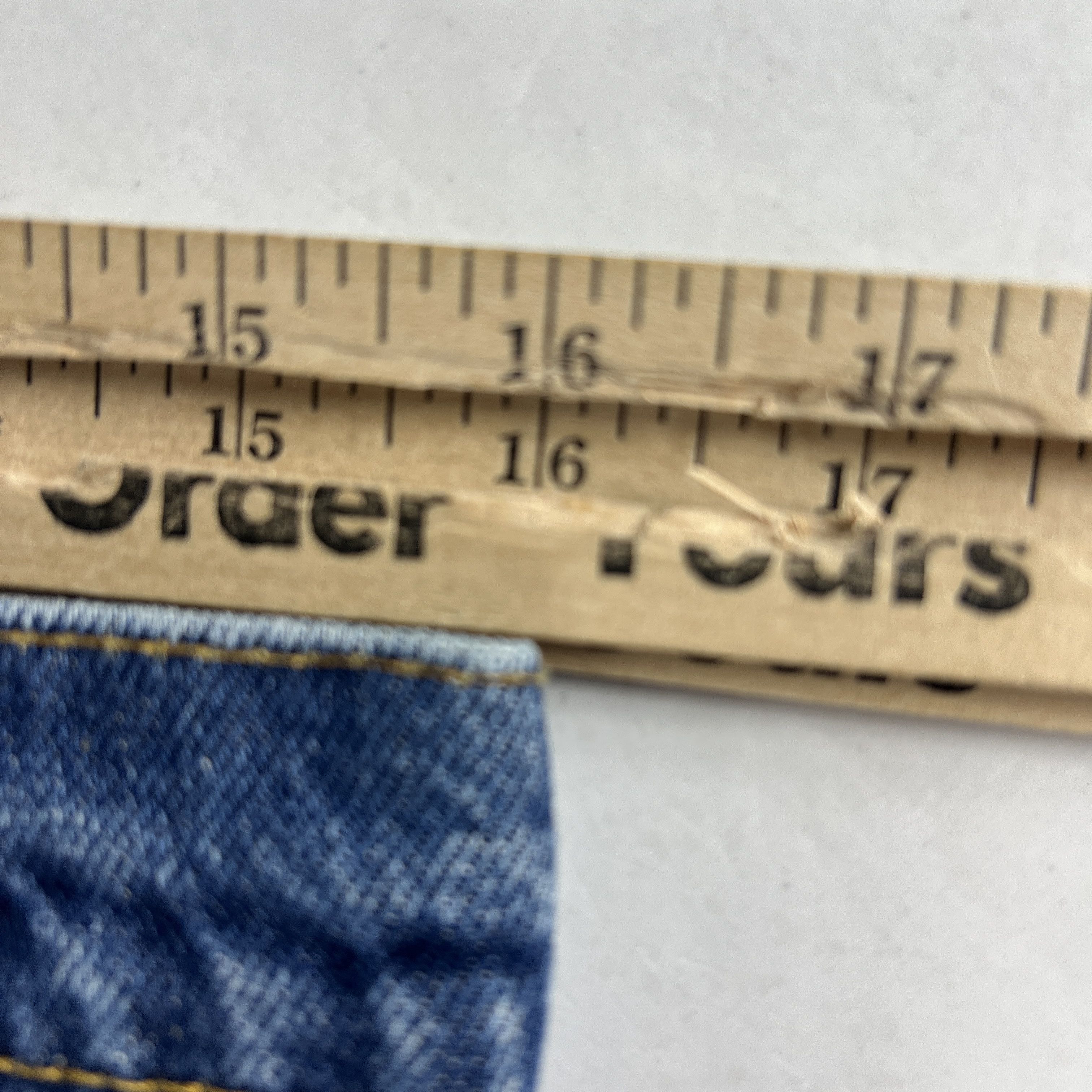 Levi's × Vintage VTG 80s Levi's Jeans 505 Straight Blue Faded Cotton Denim Size US 32 / EU 48 - 22 Thumbnail