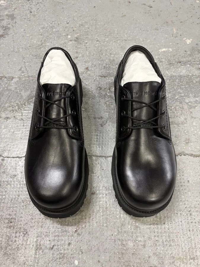 Givenchy Givenchy Black Storm Leather Derbies Size US 9.5 / EU 42-43 - 2 Thumbnail