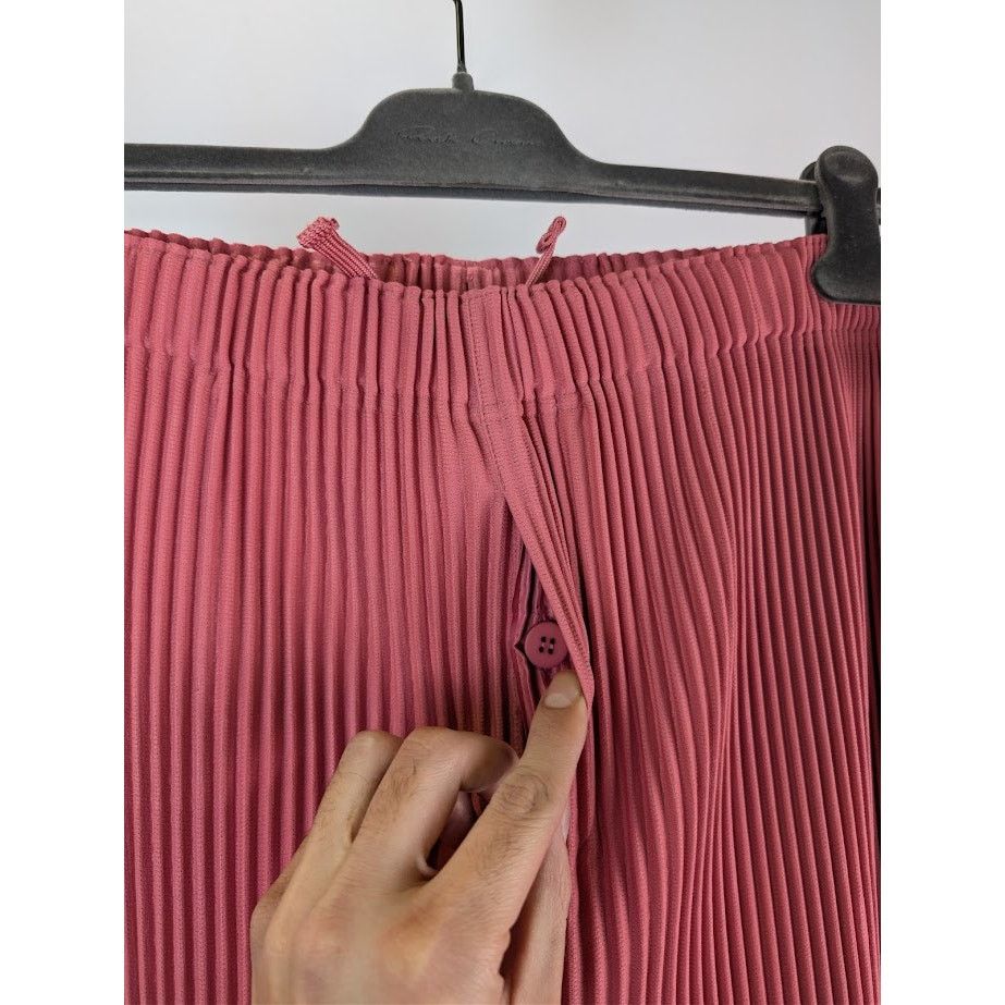 Issey Miyake o1rshd1 Joggers & Sweatpants in Dusky Red Size US 32 / EU 48 - 6 Thumbnail