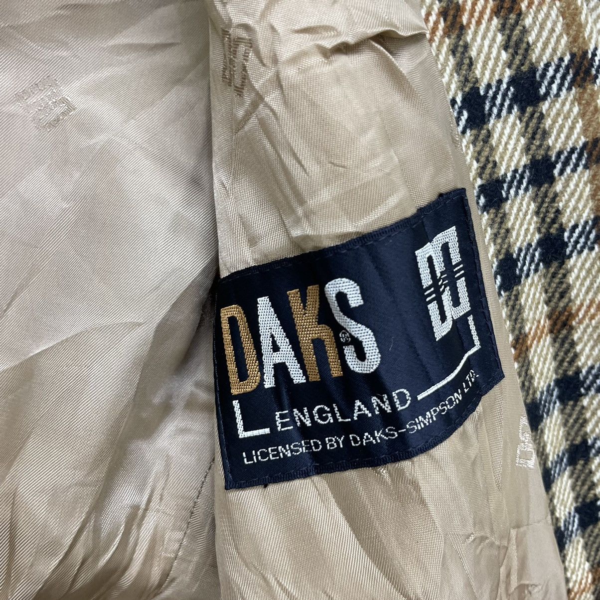 DAKS Daks London Checked Casual Jacket Size S / US 4 / IT 40 - 4 Thumbnail