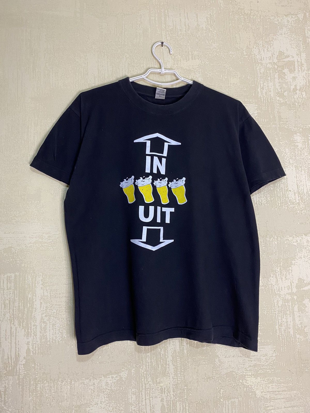 Vintage Vintage Beer Marijuana Humor Art Tee T-shirt Size US M / EU 48-50 / 2 - 1 Thumbnail