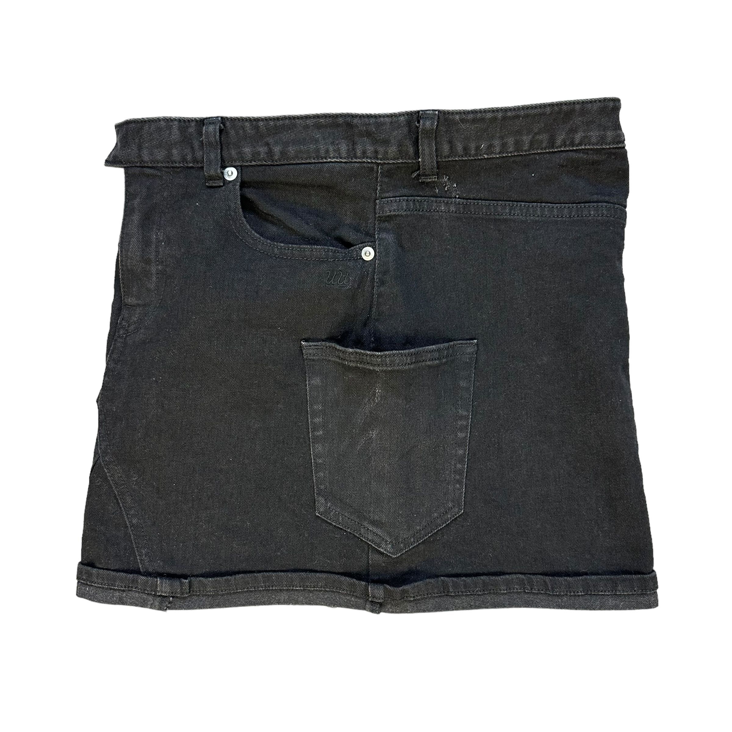 Undercover × Uniqlo UU Uniqlo Undercover Asymmetrical Jean Skirt #A32-0733 Size 28" / US 6 / IT 42 - 12 Thumbnail