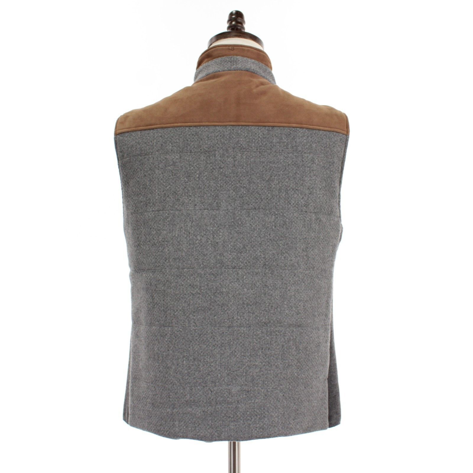 Luciano Barbera Luciano Barbera Vest Size M US In Gray Wool Size US M / EU 48-50 / 2 - 4 Thumbnail