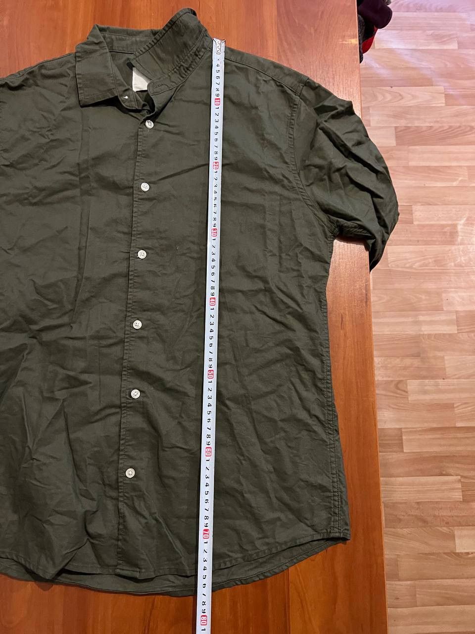 Folk FOLK KHAKI COTTON CLASSIC CASUAL BUTTON SHIRT SIZE 4 M MENS Size US M / EU 48-50 / 2 - 11 Thumbnail