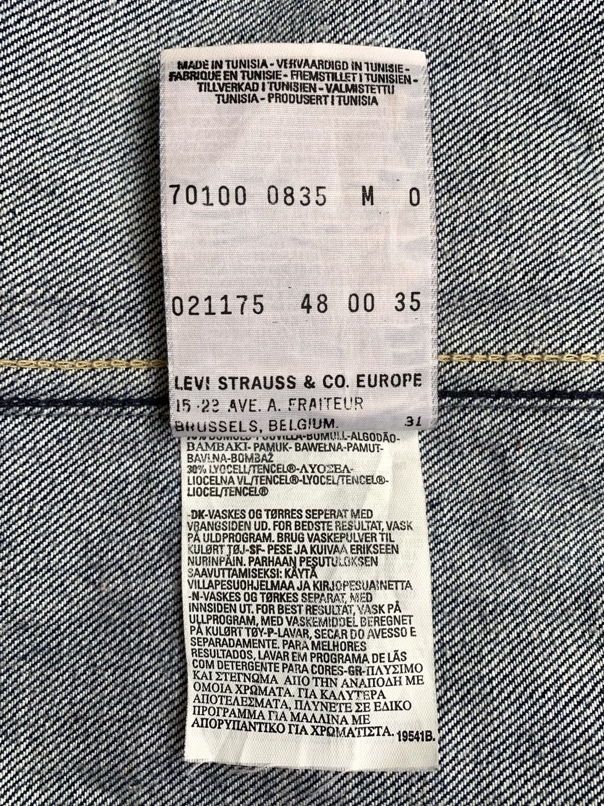 Levi's Levis Engineered Jeans Vintage Mens Denim Jacket Size M Size US M / EU 48-50 / 2 - 11 Thumbnail