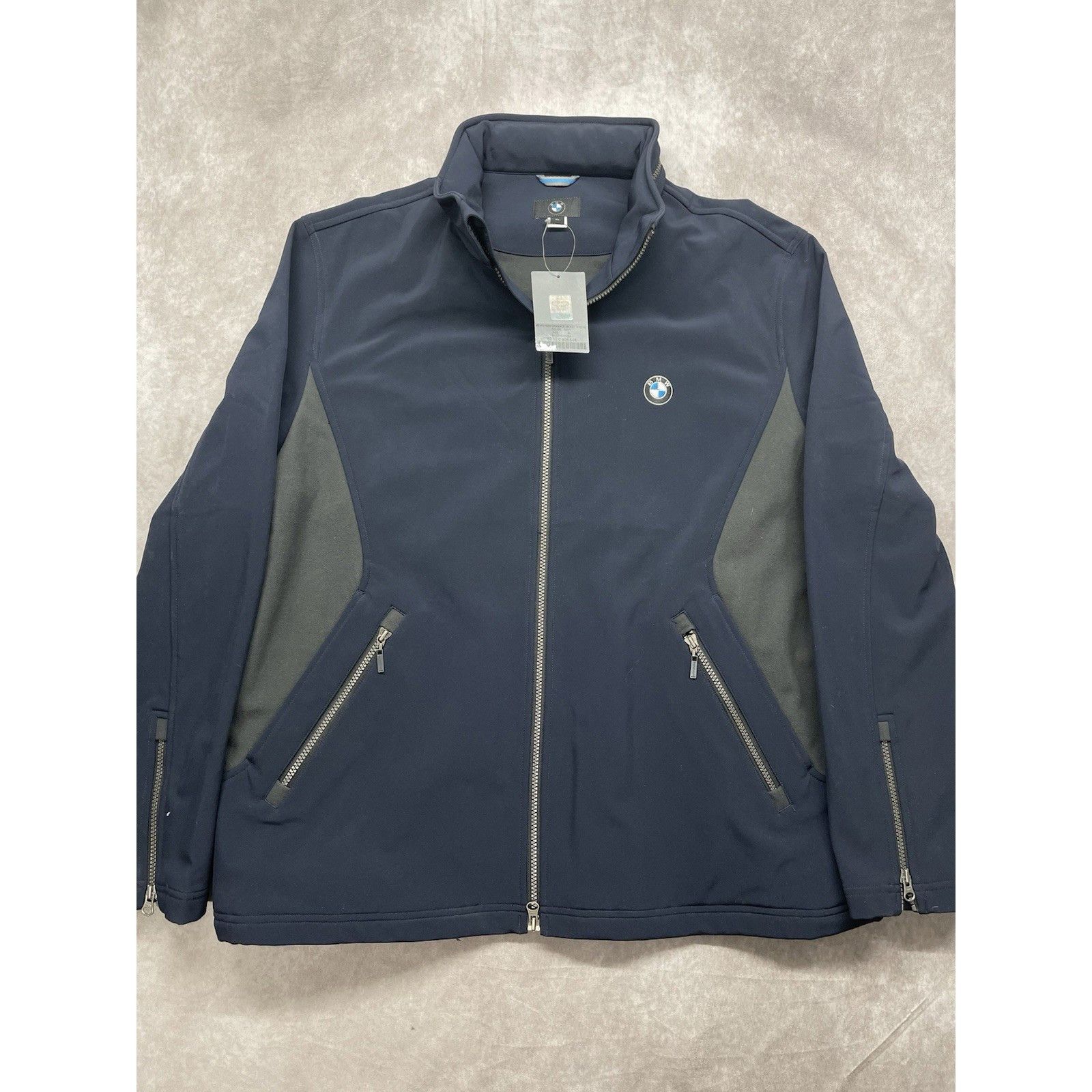 Other BMW LIFESTYLE COLLECTION PERFORMANCE JACKET NAVY BLUE SOFTSH Size US XL / EU 56 / 4 - 2 Thumbnail
