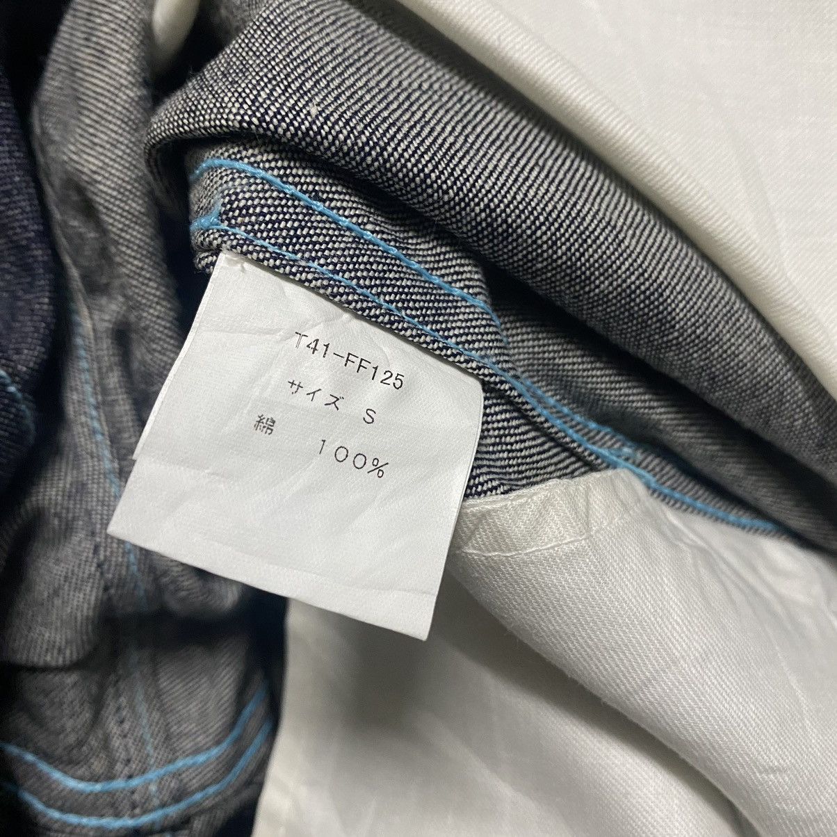 Toga Toga Archive Blue Stitch Denim Nankai Pants Size US 30 / EU 46 - 20 Thumbnail
