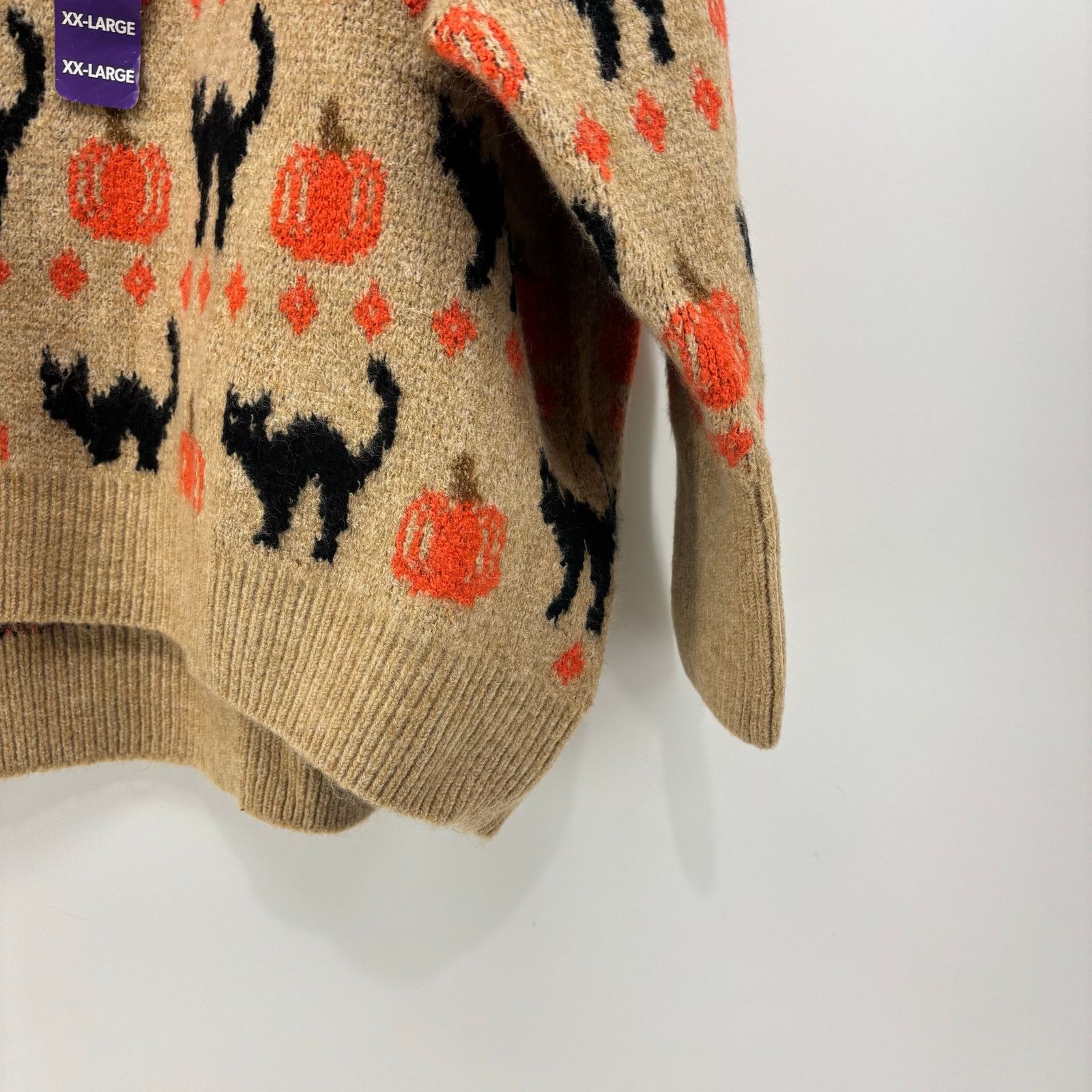 Vince Camuto Vince Camuto Size XXL Womens Sweater Black Cat Pumpkin Fall Size XXL / US 16-18 / IT 52-54 - 11 Thumbnail
