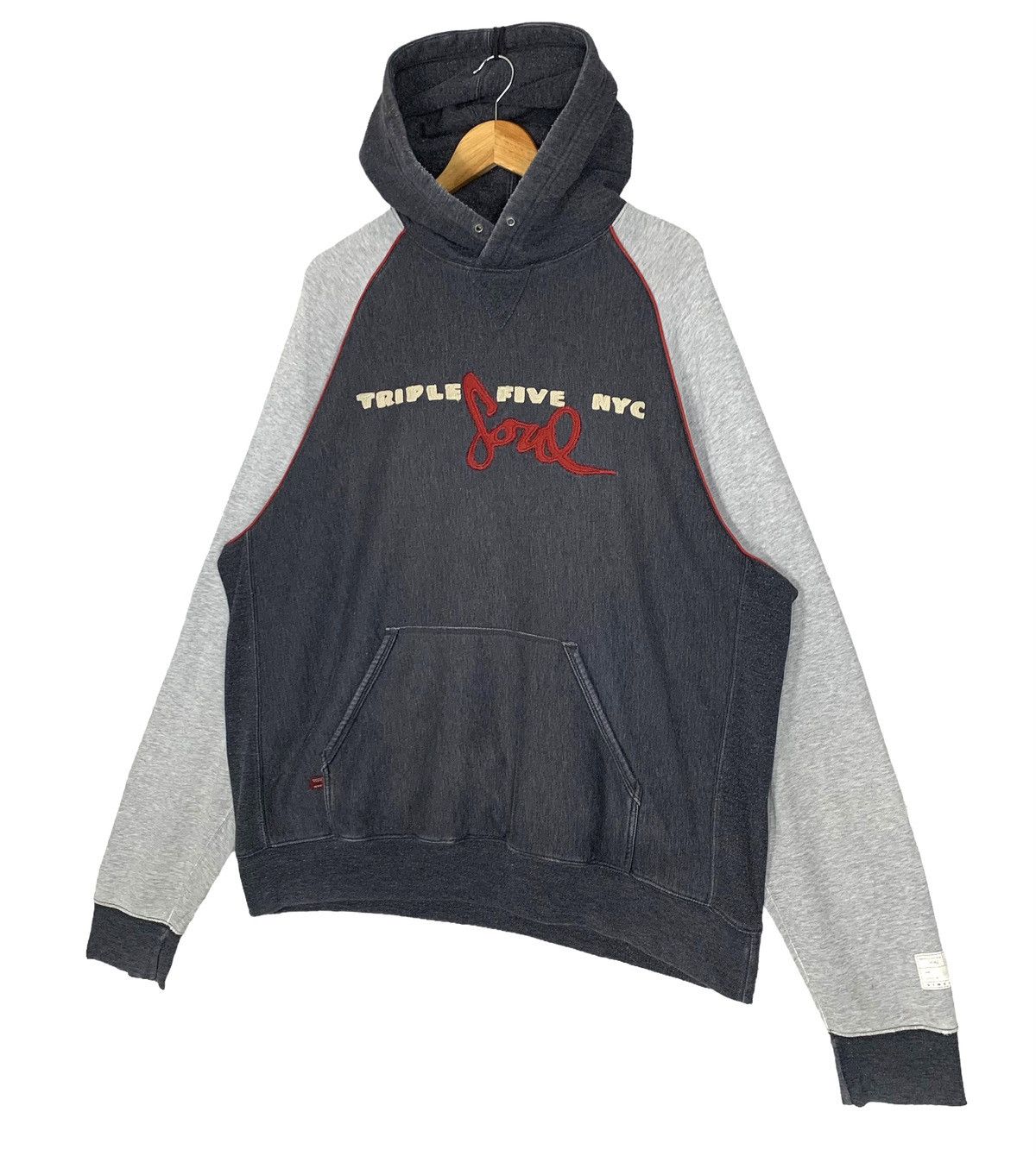 Vintage Triple 5 Soul NYC Big Size Hoodie Size XL