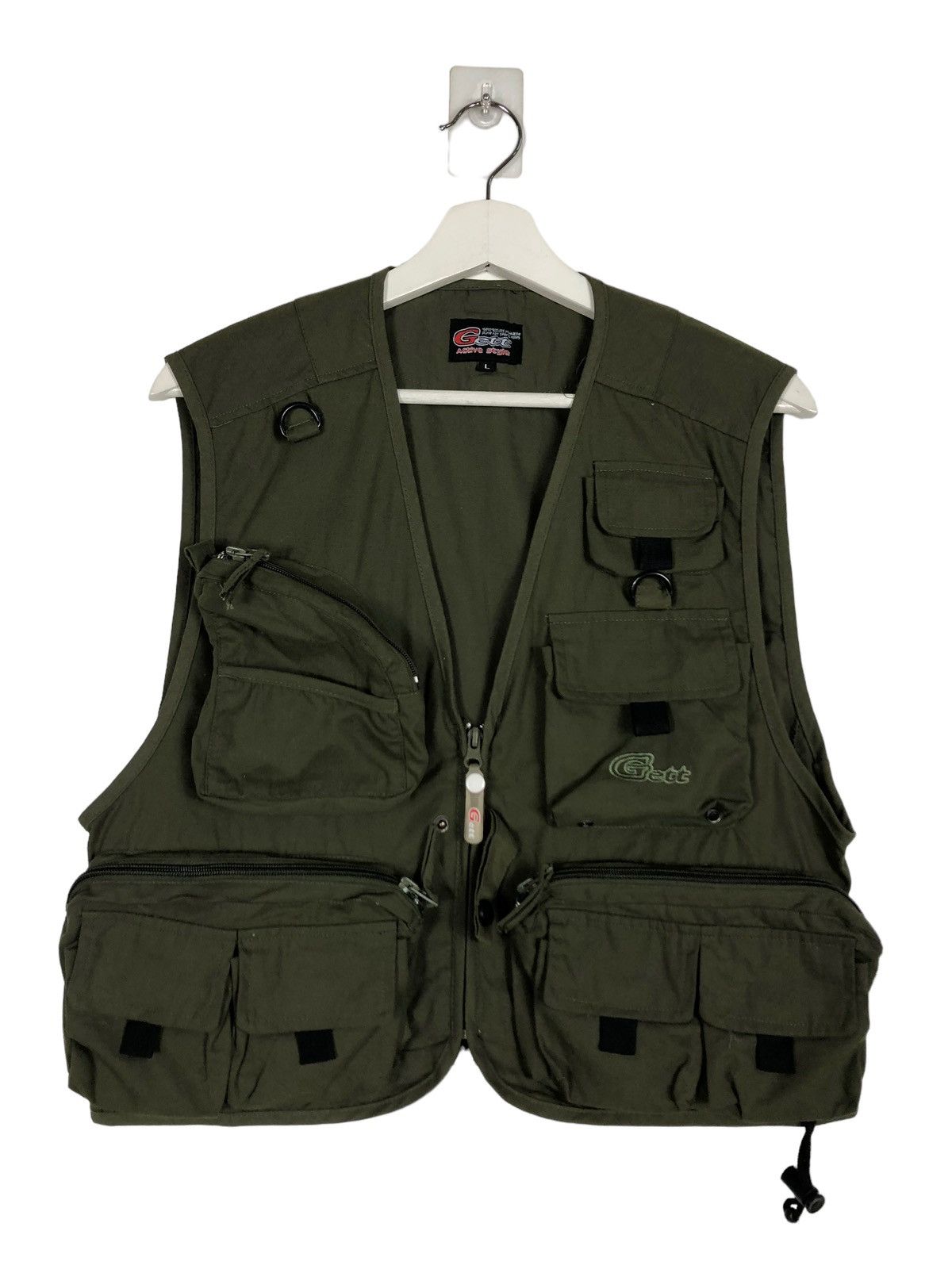 Japanese Brand 🔥 GETT FISHING MULTIPOCKET VEST Size US L / EU 52-54 / 3 - 1 Thumbnail