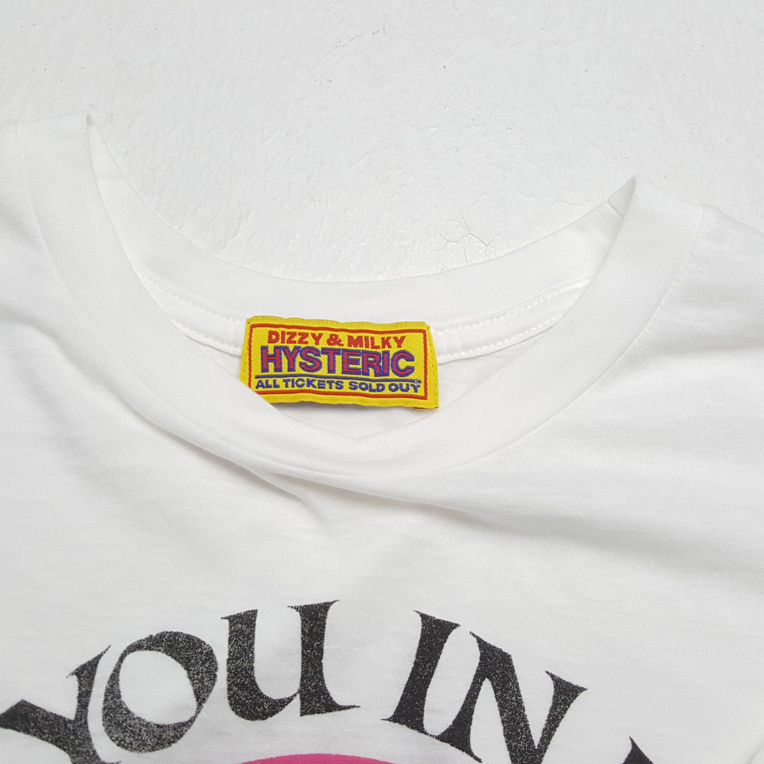 Hysteric Glamour × Japanese Brand × Vintage Vintage HYSTERIC GLAMOUR Japanese Fashion Brand T-Shirts Size S / US 4 / IT 40 - 7 Thumbnail
