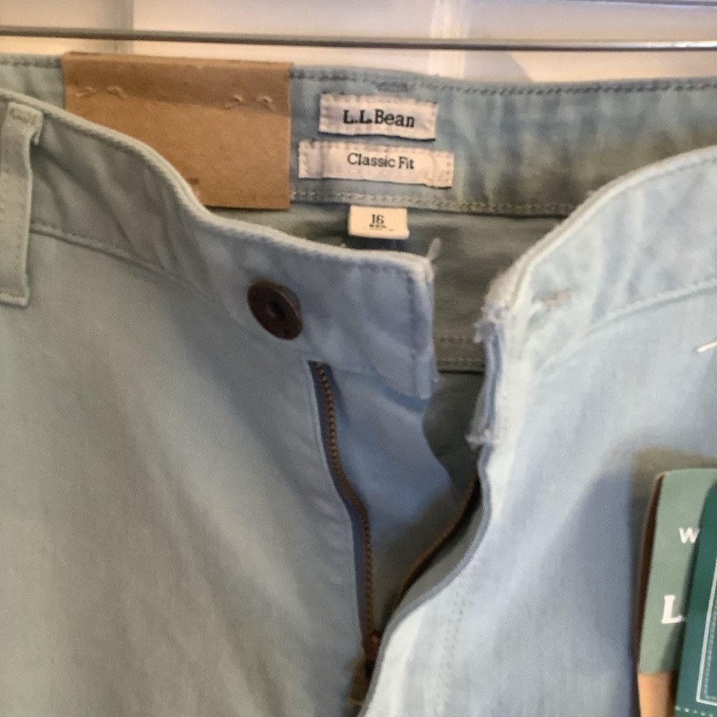 L.L. Bean Women's L.L.Bean Pants Size 16 Lt Blue Size 38" / US 16 / IT 52 - 10 Thumbnail