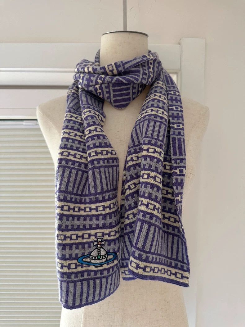Vivienne Westwood Vivienne Westwood Knitted Scarf - dmc Size ONE SIZE - 1 Thumbnail