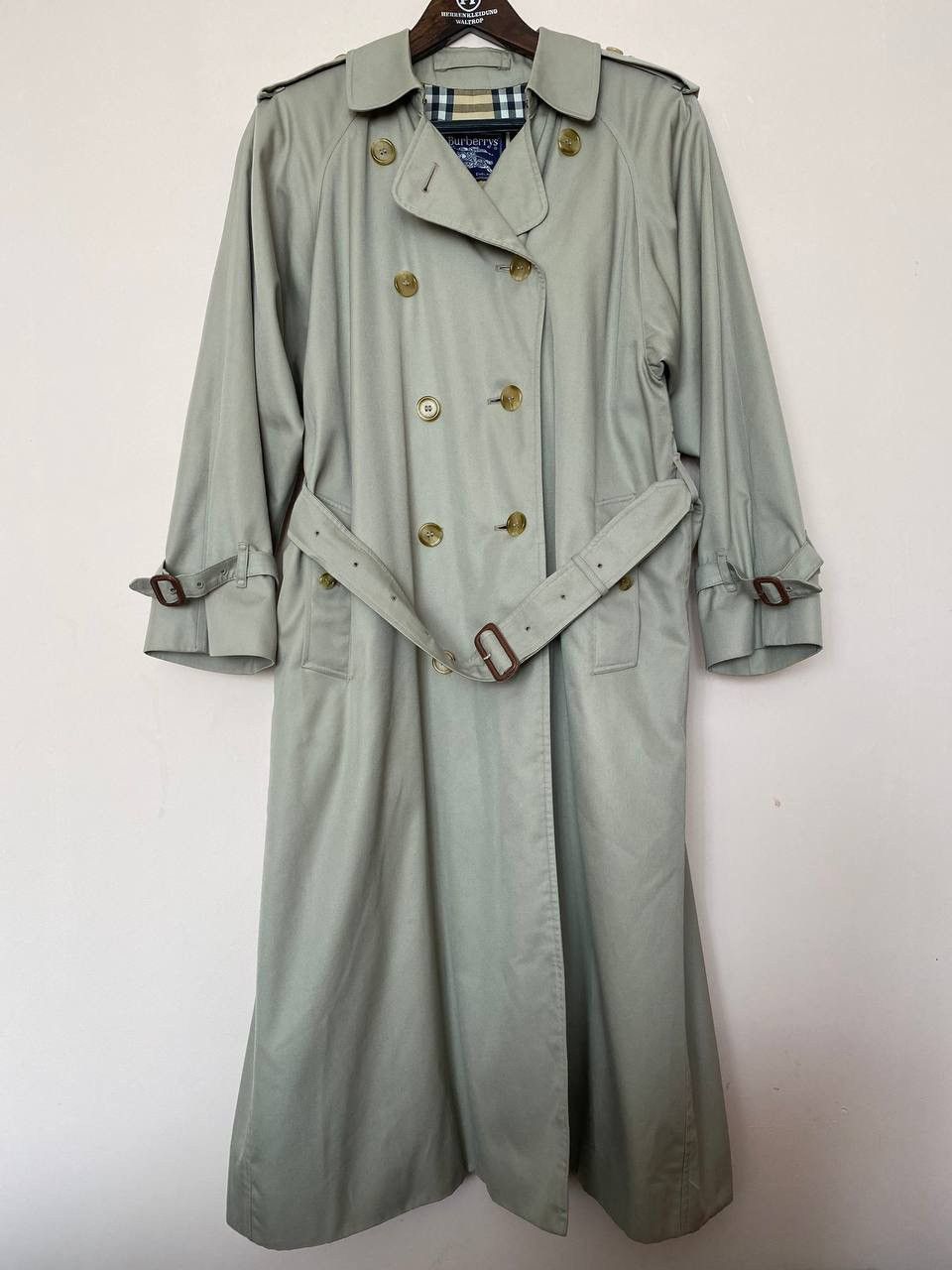 Burberry 🔥 Vintage Burberrys Trench Nova Check Size M / US 6-8 / IT 42-44 - 1 Thumbnail