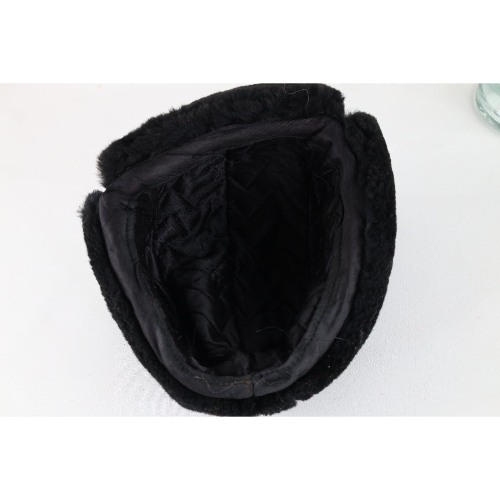Vintage Vintage 70s Streetwear Quilted Faux Leather Trapper Hat Size ONE SIZE - 8 Thumbnail