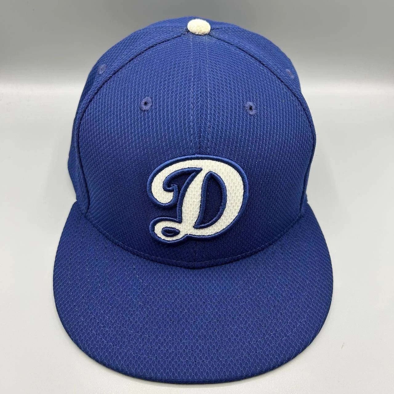 New Era Los Angeles LA Dodgers Hat Men 7 7/8 Blue Black Fitted Cap Size ONE SIZE - 1 Thumbnail