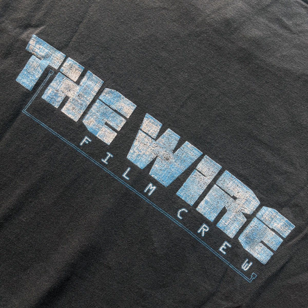 Vintage 2002 Vintage The Wire Film Crew Maryland Film Office Tee Size US XL / EU 56 / 4 - 9 Thumbnail