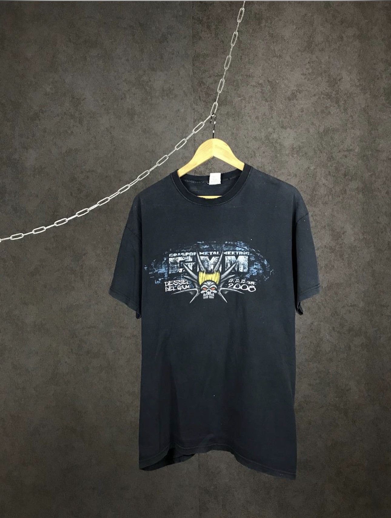Band Tees × Vintage GYM 2000 graspop metal meeting vintage rock overprinted tee Size US XL / EU 56 / 4 - 1 Thumbnail