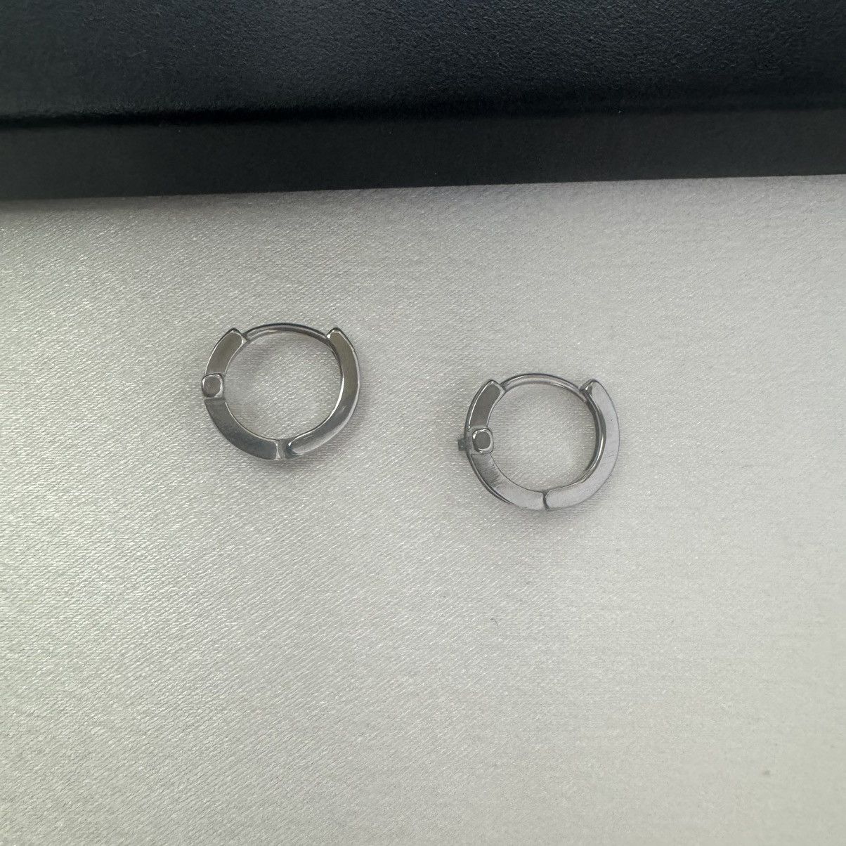 Other Cross Hoop Earrings for Men Women Punk Hip Hop Unisex Style Size ONE SIZE - 4 Thumbnail