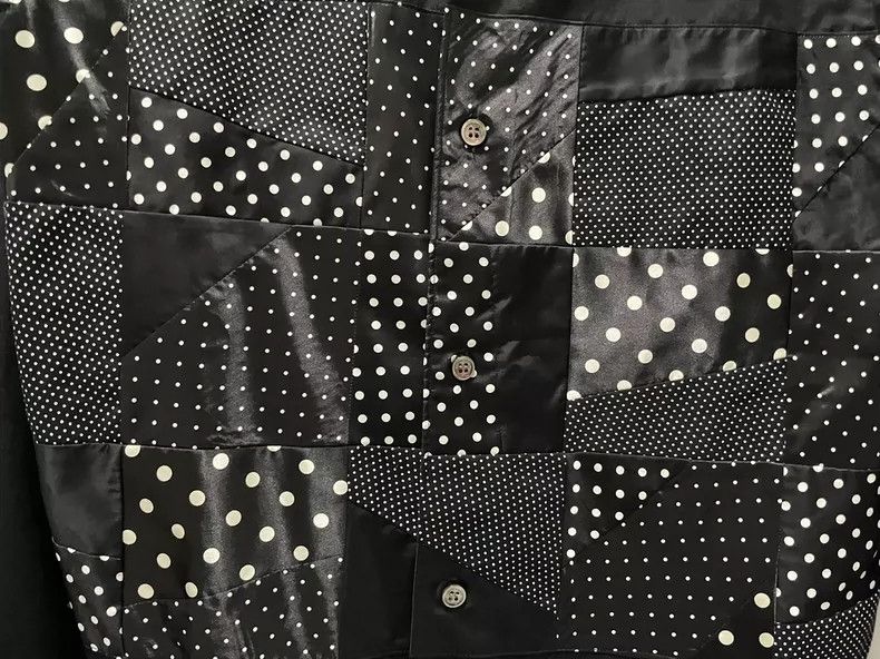 Comme des Garcons Comme Des Garcons Patchwork polka-dot shirt Size US S / EU 44-46 / 1 - 2 Thumbnail