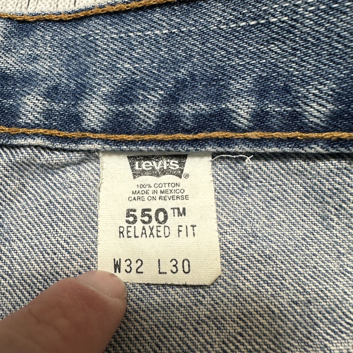 Levi's Vintage Levi’s 550 jeans Size US 32 / EU 48 - 5 Thumbnail