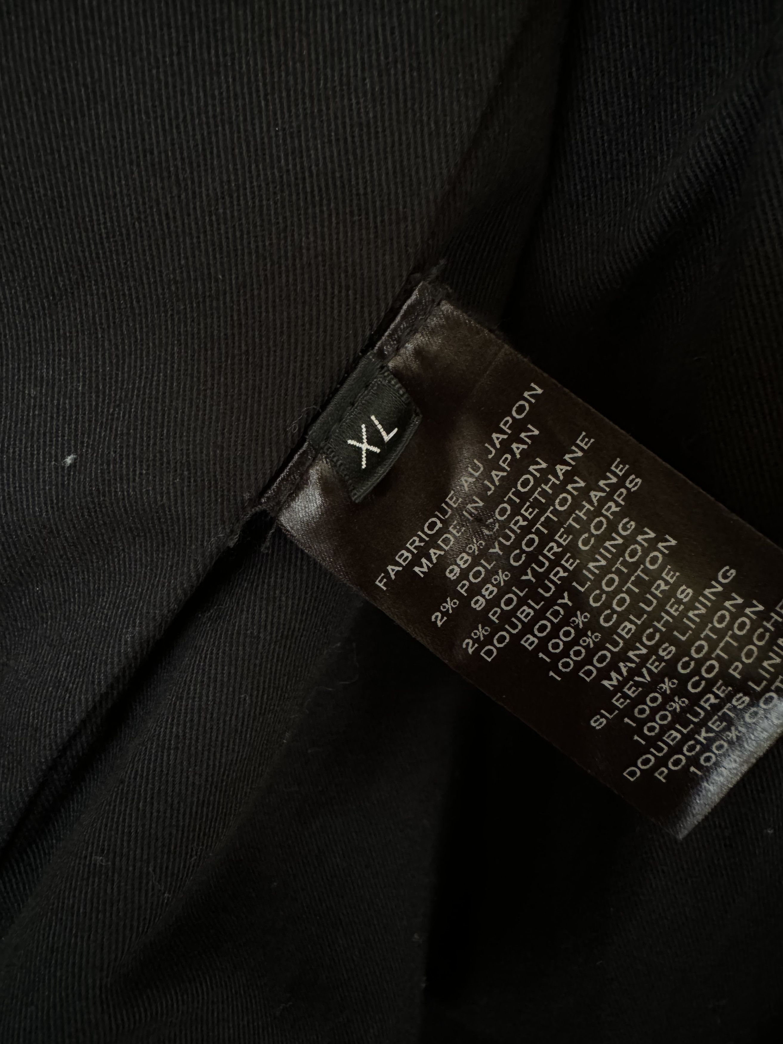 Balmain Balmain Denim Perfecto Jacket Size US XL / EU 56 / 4 - 9 Thumbnail