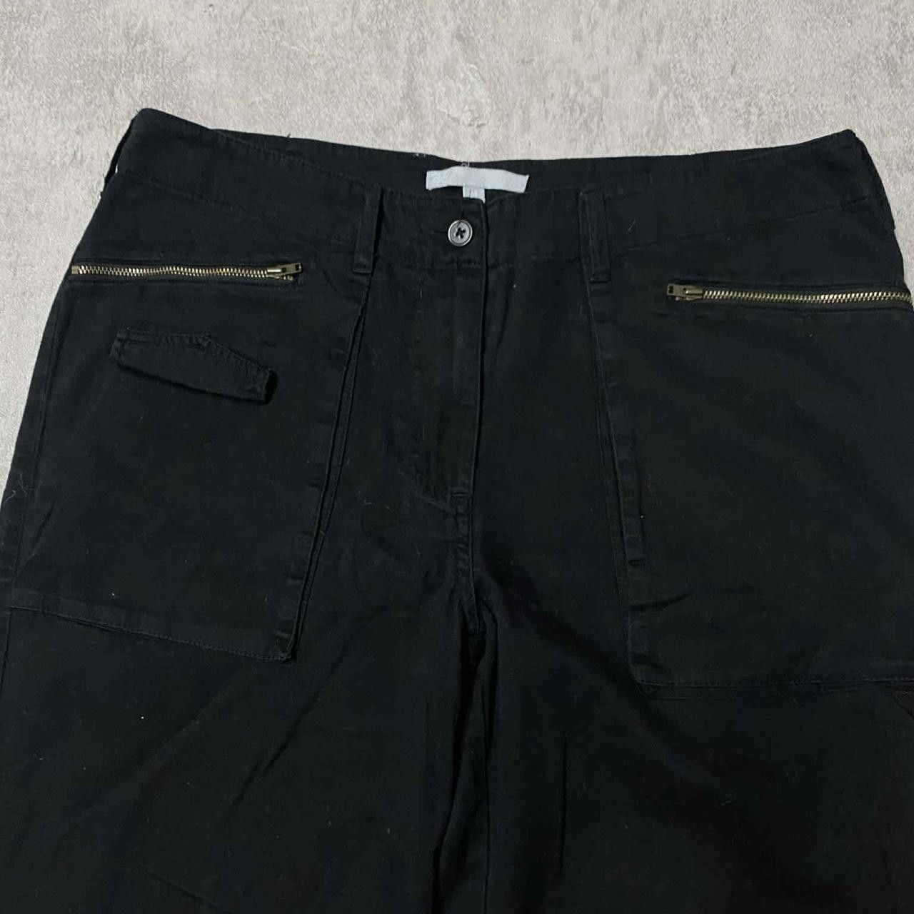 Other Black cargo pants with adjustable waist #cargopants Size US 34 / EU 50 - 3 Thumbnail