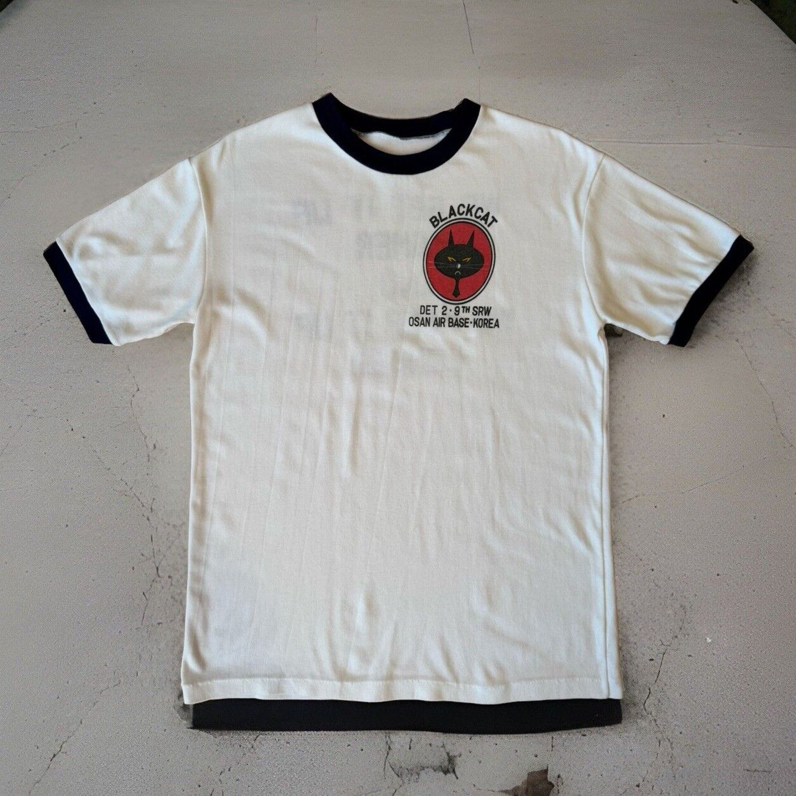 Vintage Vintage Air Force Military Shirt M White Ringer 70s Higher Size US M / EU 48-50 / 2 - 1 Thumbnail