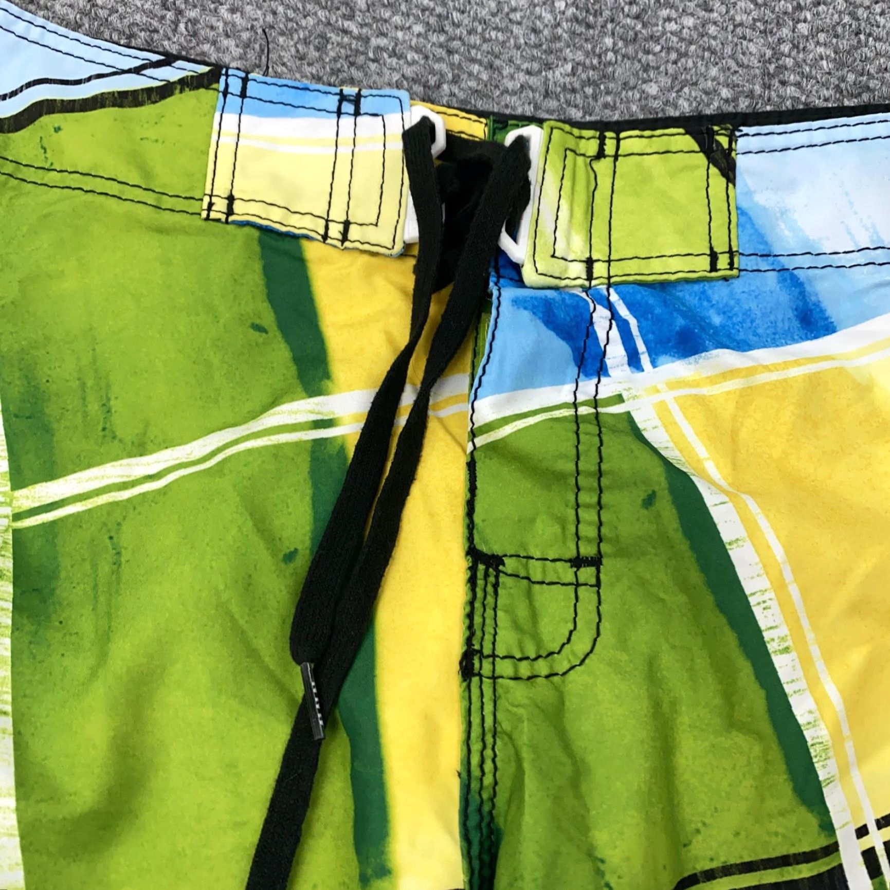 Billabong Billabong Board Shorts Mens 36 Multicolor Plaid Platinum X Hydrostretch Size US 36 / EU 52 - 2 Thumbnail