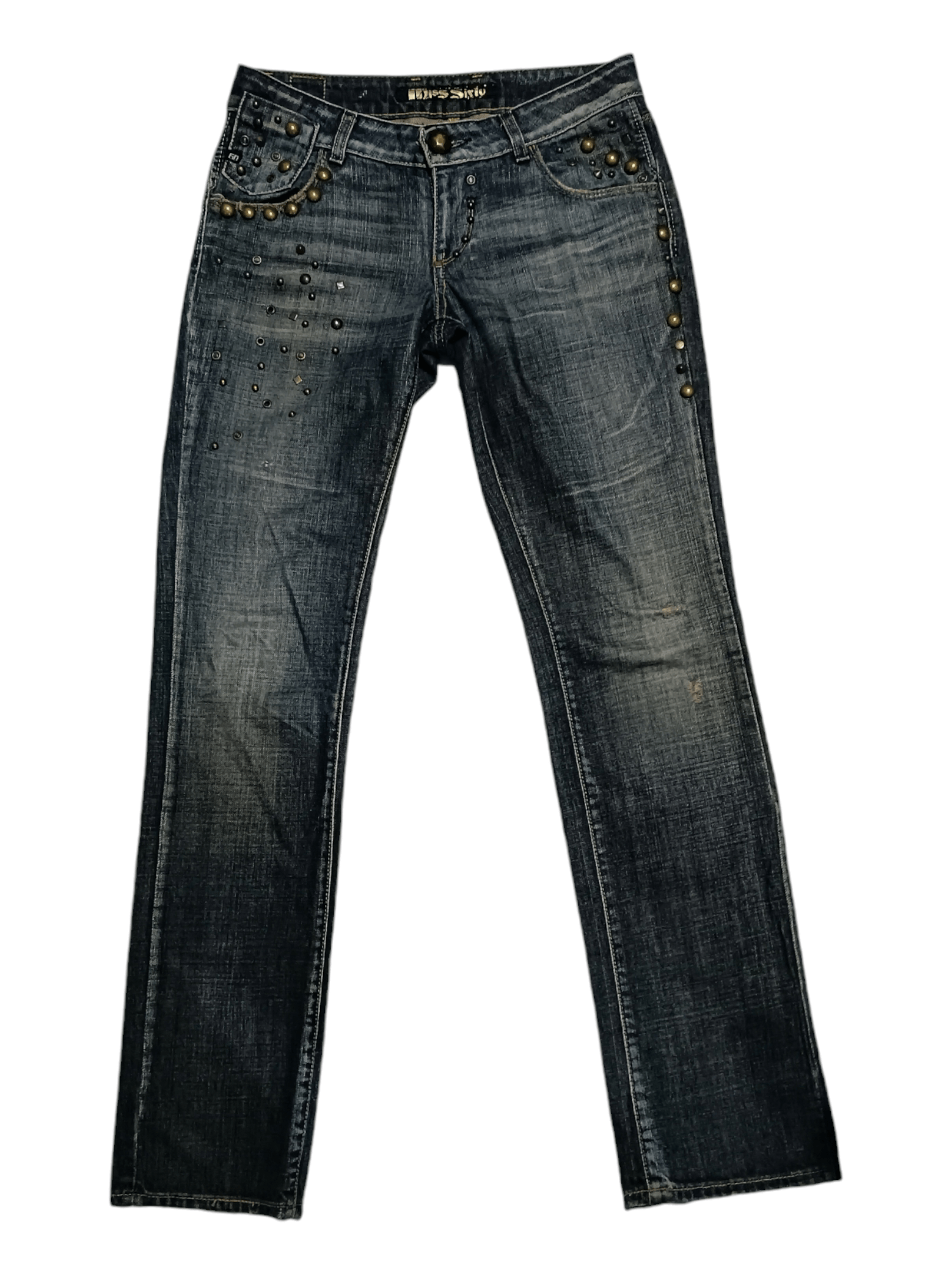 Miss Sixty Miss Sixty Low Rise Embellised Gladstone Size 27" / US 4 / IT 40 - 1 Thumbnail