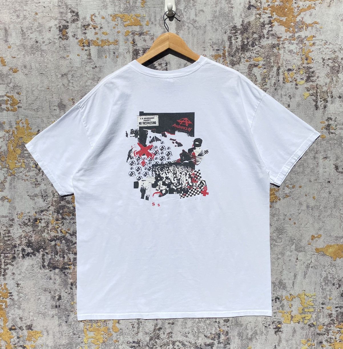 Vintage 💥Rare💥Vintage Local Motion Anarchy Shirt Anarchy Government Size US XL / EU 56 / 4 - 1 Thumbnail