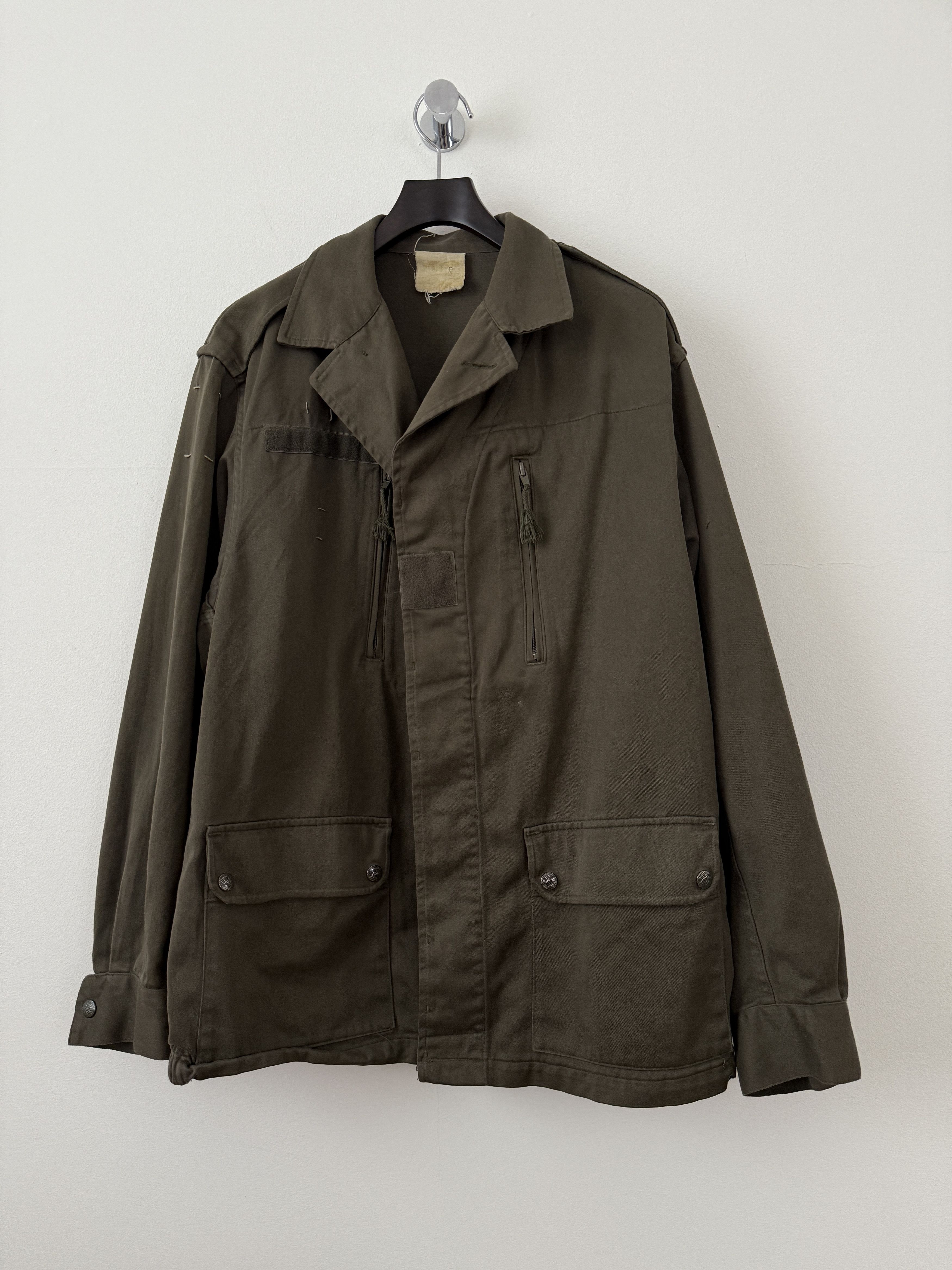 Vintage Vintage 80s J.VEYRIER PARIS Army Utility Jacket French