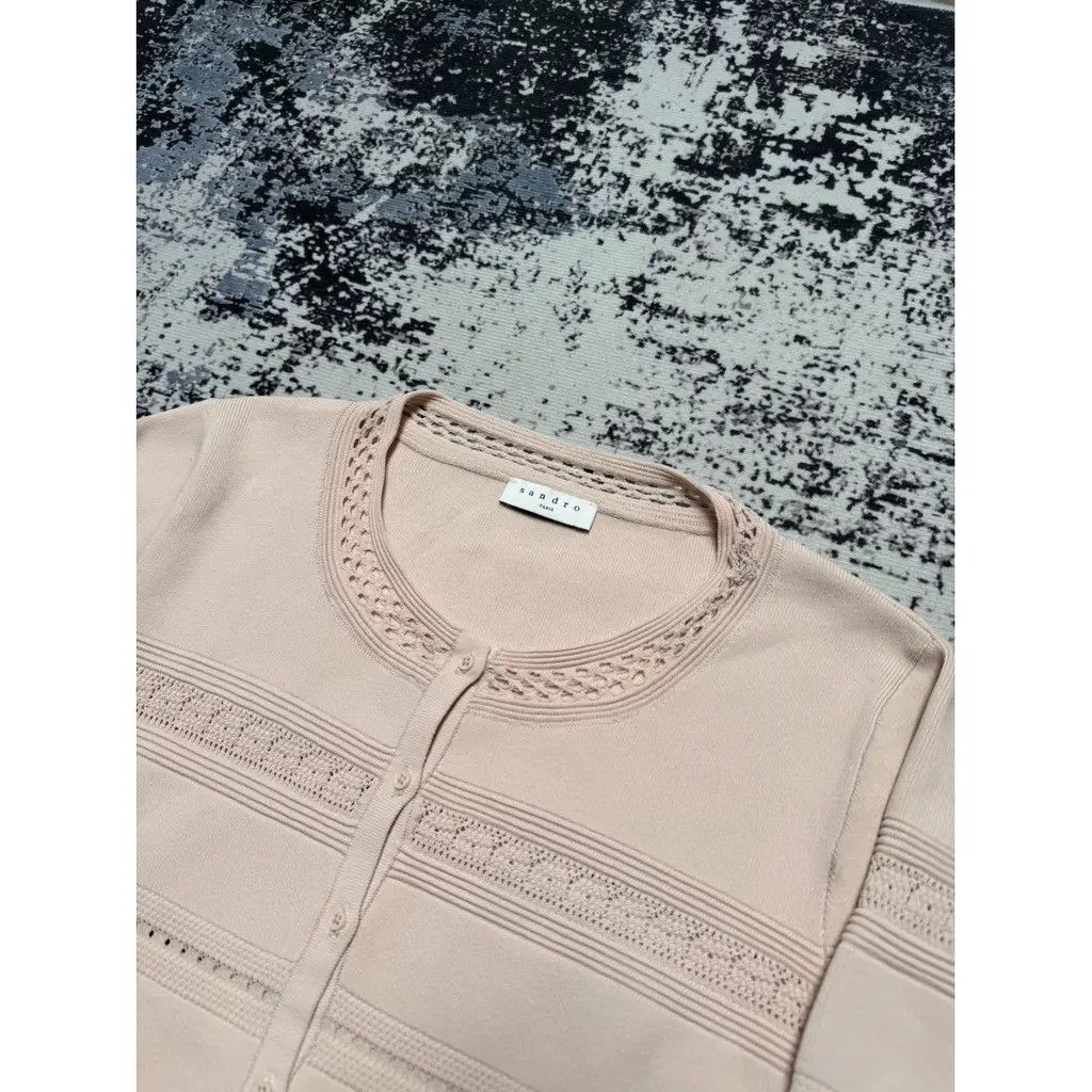 Sandro Sandro Jumper Pink/Orange Size fit M Size M / US 6-8 / IT 42-44 - 3 Thumbnail