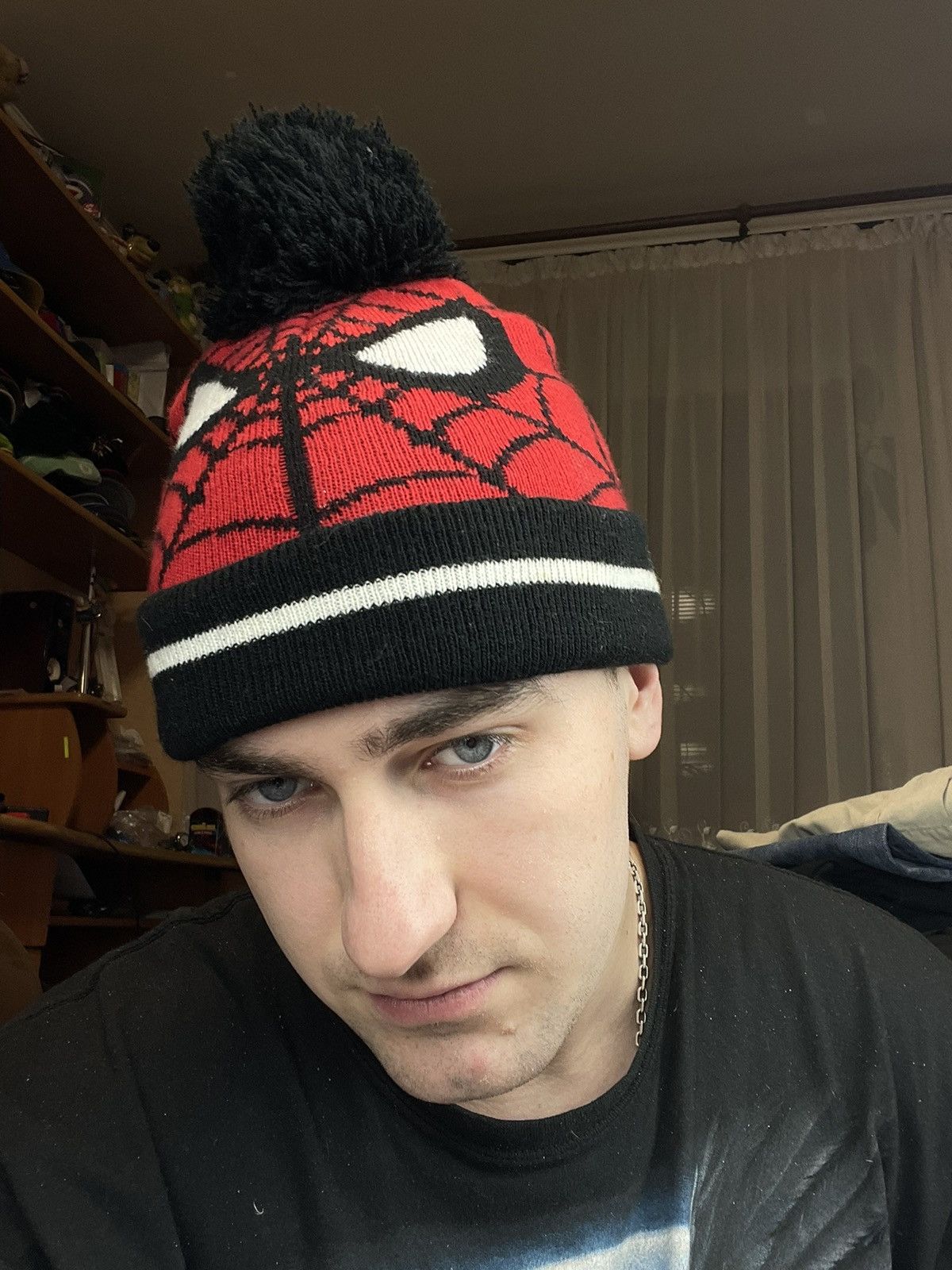 Marvel Comics Marvel Spider-man comics hat beanie Size ONE SIZE - 2 Thumbnail