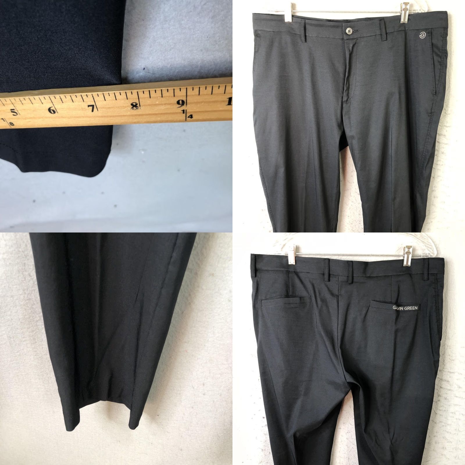 Galvin Green Galvin Green Ventil8 Pants Mens 38x32 Black Golf Khakis Stretch Performance Size US 38 / EU 54 - 8 Thumbnail