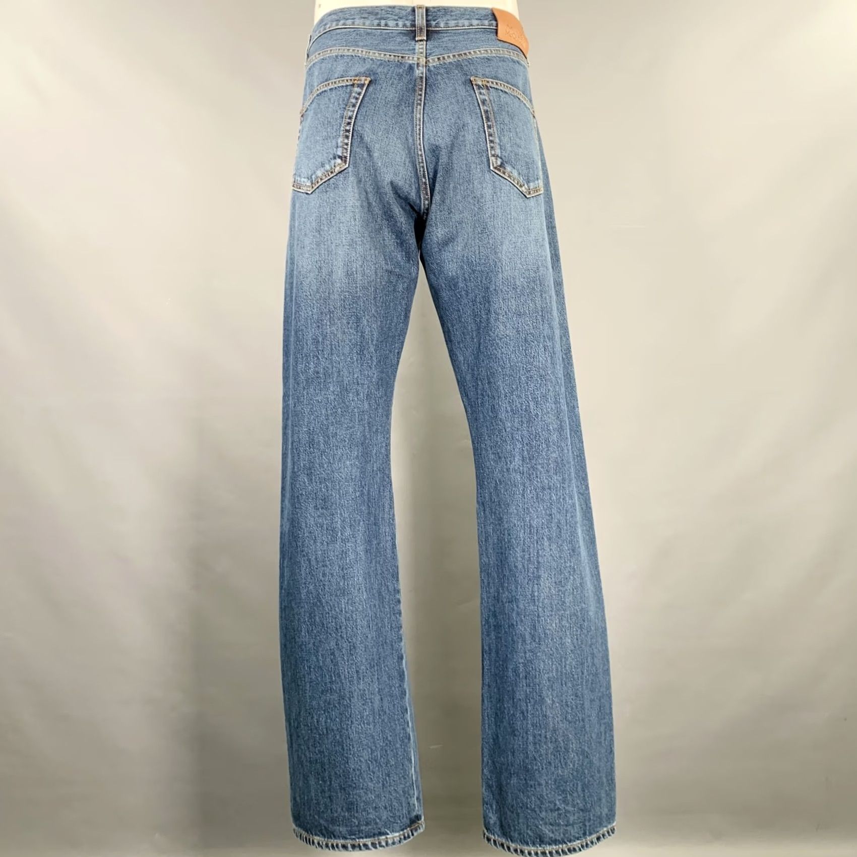Alexander McQueen ALEXANDER MCQUEEN Denim Jeans Size 36 Indigo Contrast Stitch Button Fly Size US 36 / EU 52 - 3 Thumbnail