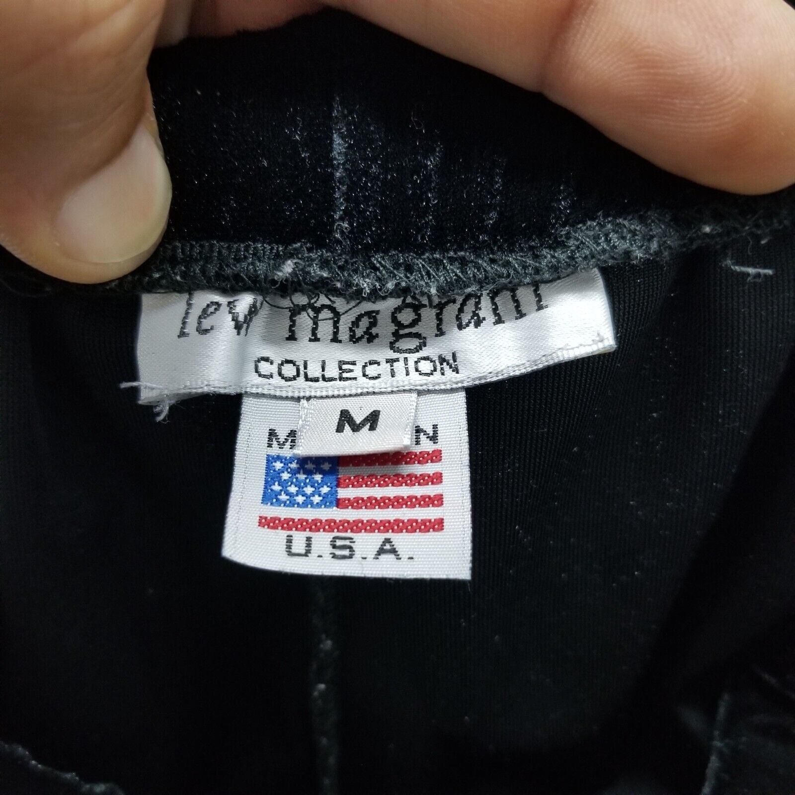 Other Lew Magram Pants Womens Medium Velour Stripes Made In USA Size 27" / US 4 / IT 40 - 4 Thumbnail