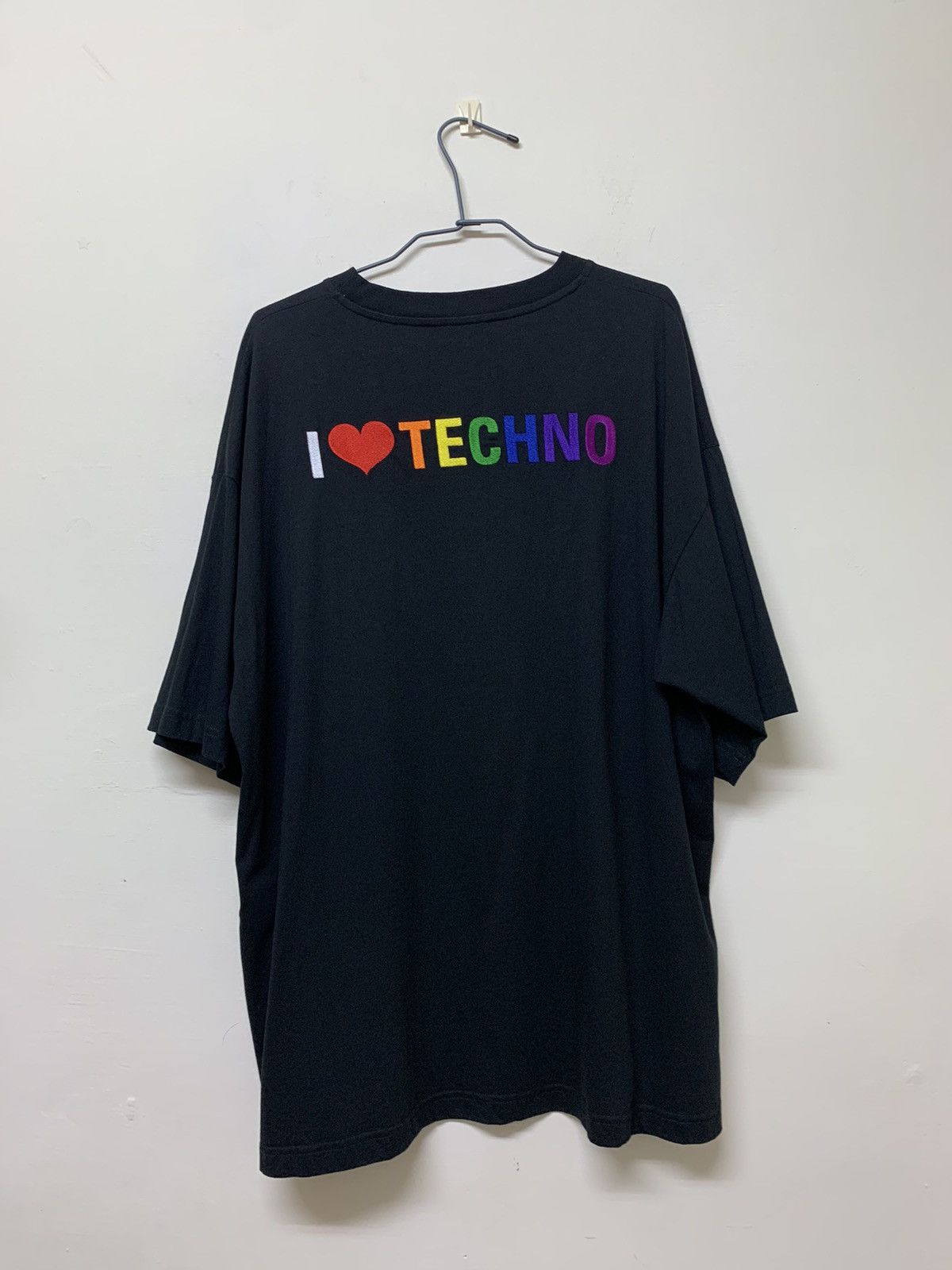 Balenciaga I Love Techno Balenciaga T Shirt Grailed