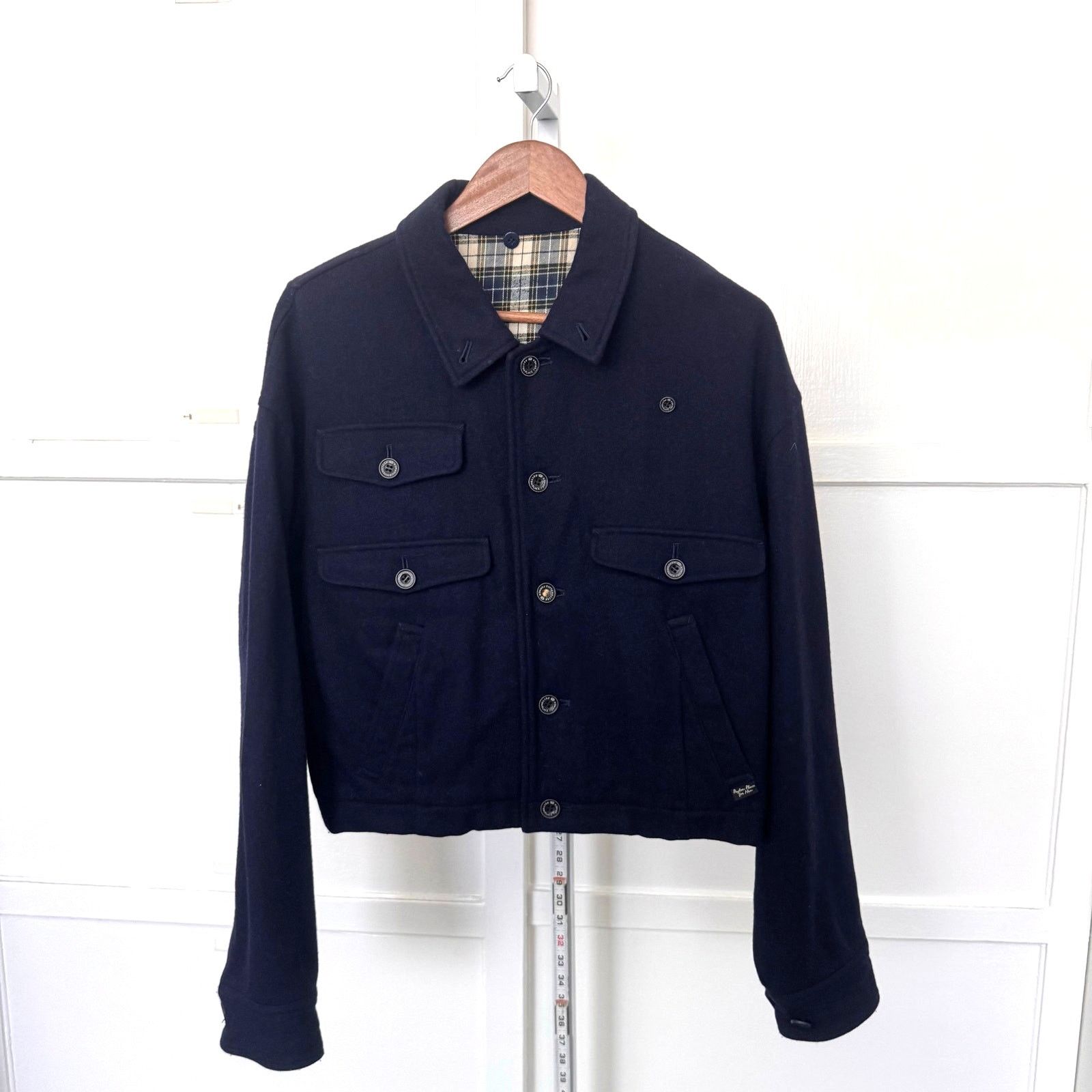 PPFM Vintage PPFM Napoleon Soft Wool Zip Up Jacket | Grailed
