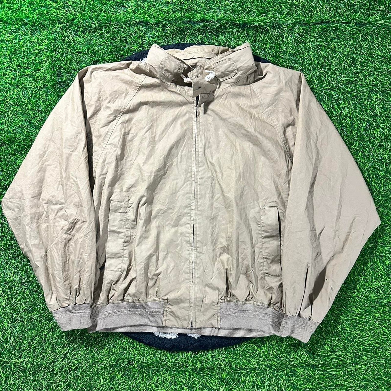Nautica Vintage Nautica brand Tan Zip-Up Jacket - XL Size US XL / EU 56 / 4 - 1 Thumbnail