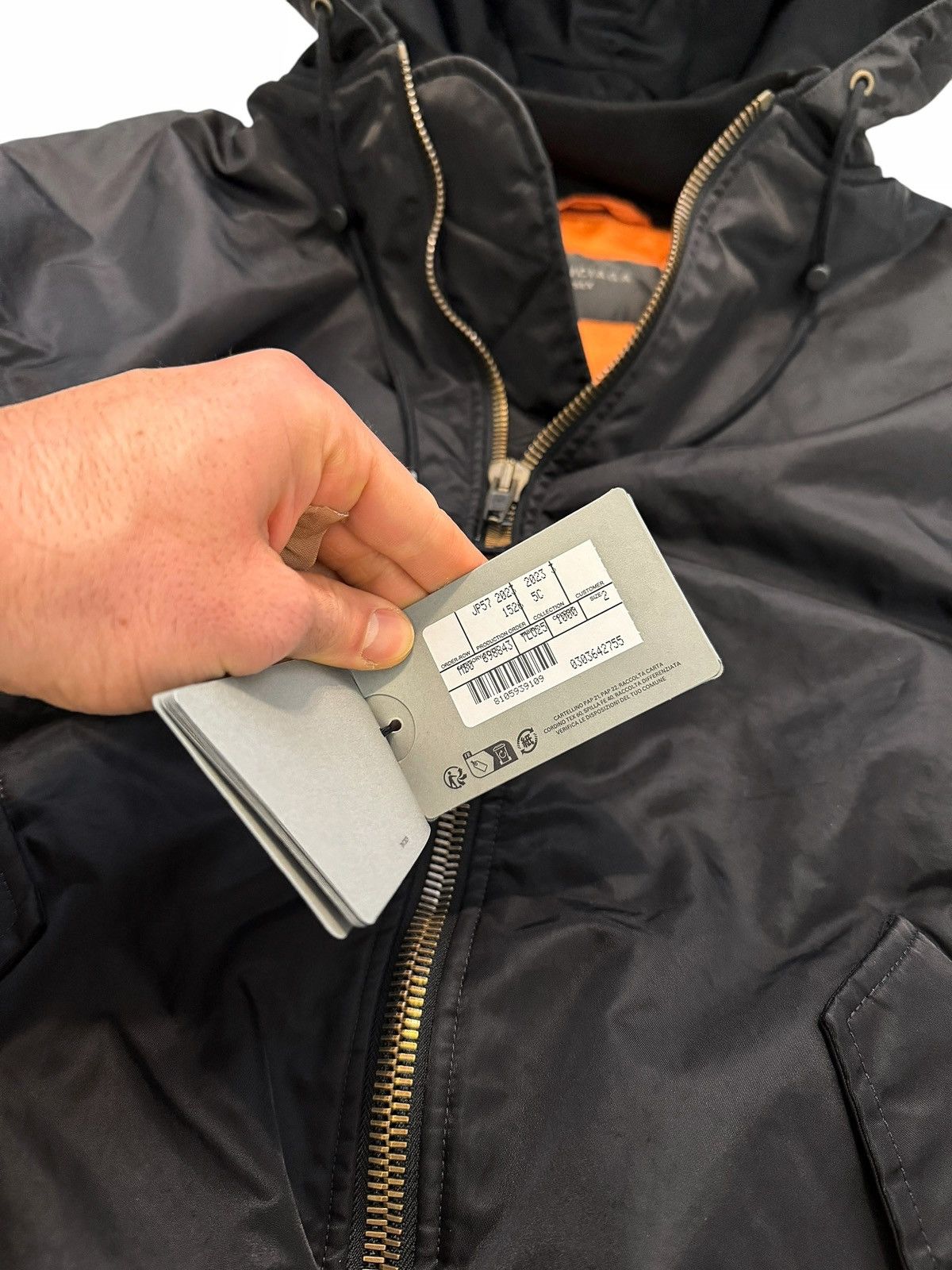 Balenciaga 3B Sports Icon Hooded LightBomber Size US M / EU 48-50 / 2 - 5 Thumbnail